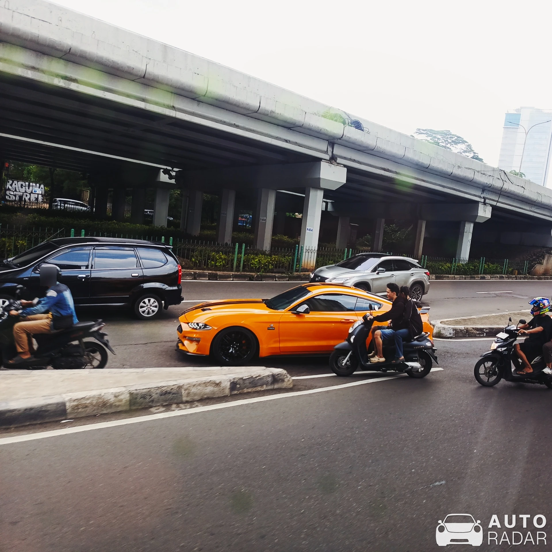 Ford Mustang GT S550 DF Tuning spotted in Jakarta