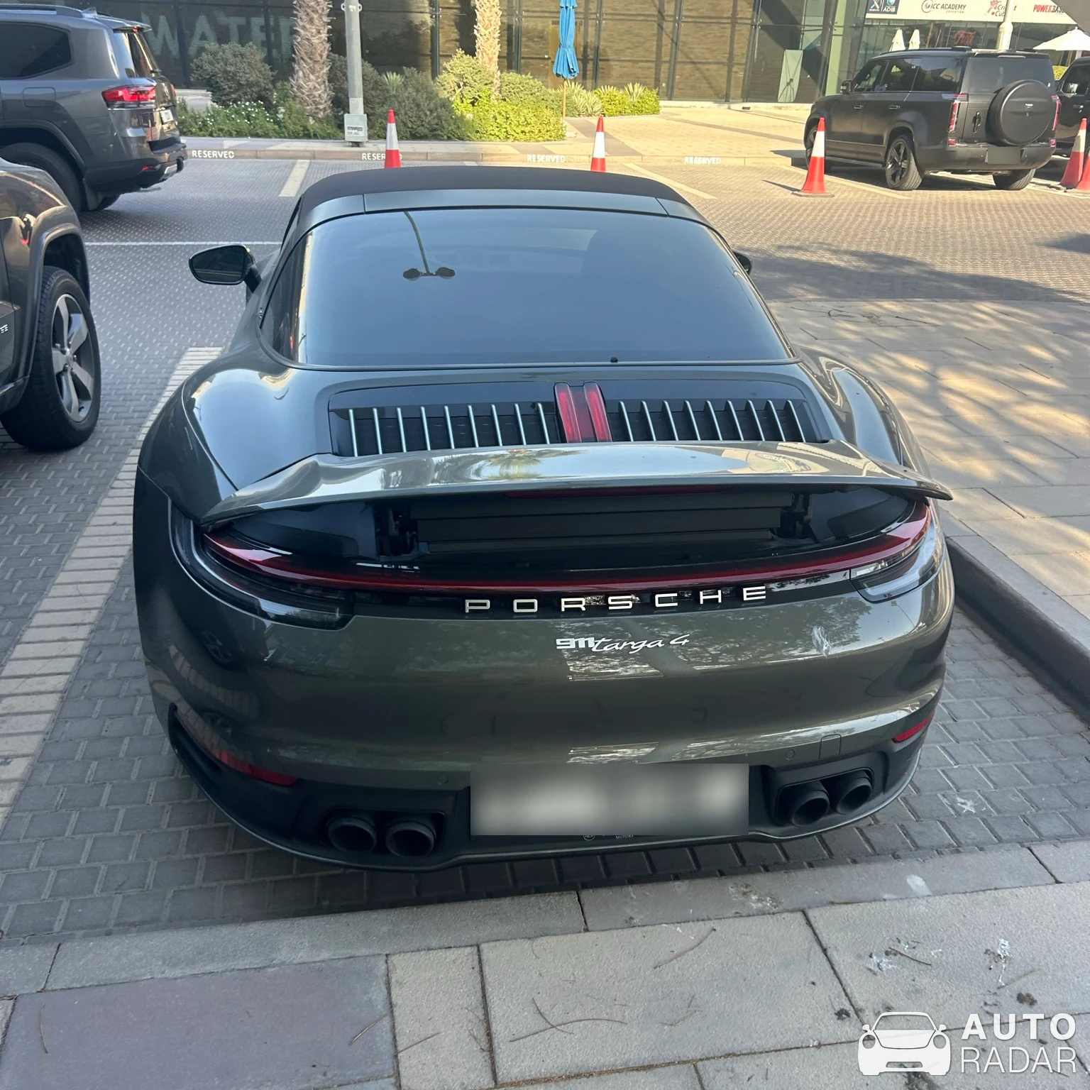 Porsche 992 Targa 4 MkI spotted in Dubai