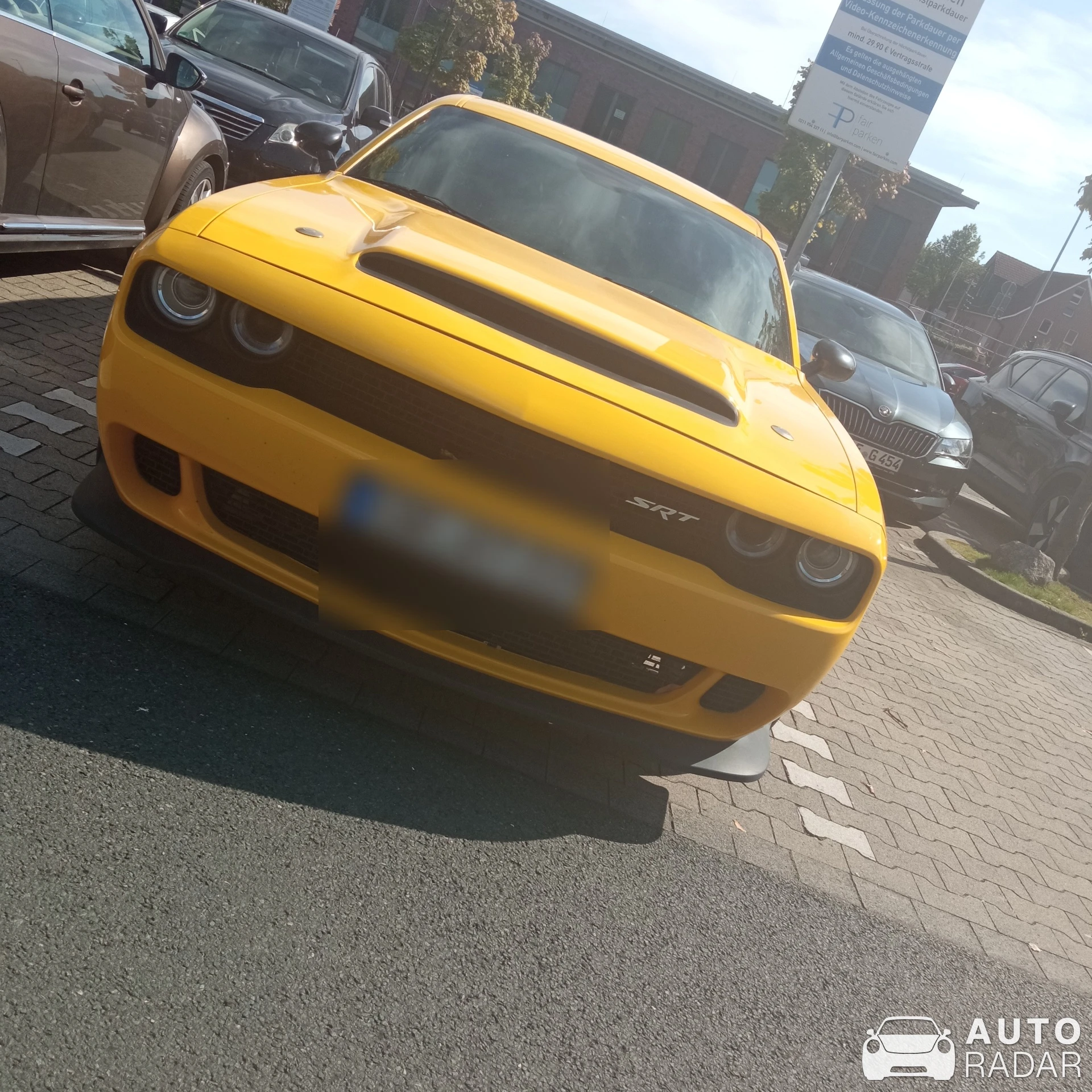 Dodge Challenger SRT Hellcat spotted in Nottuln, Germany