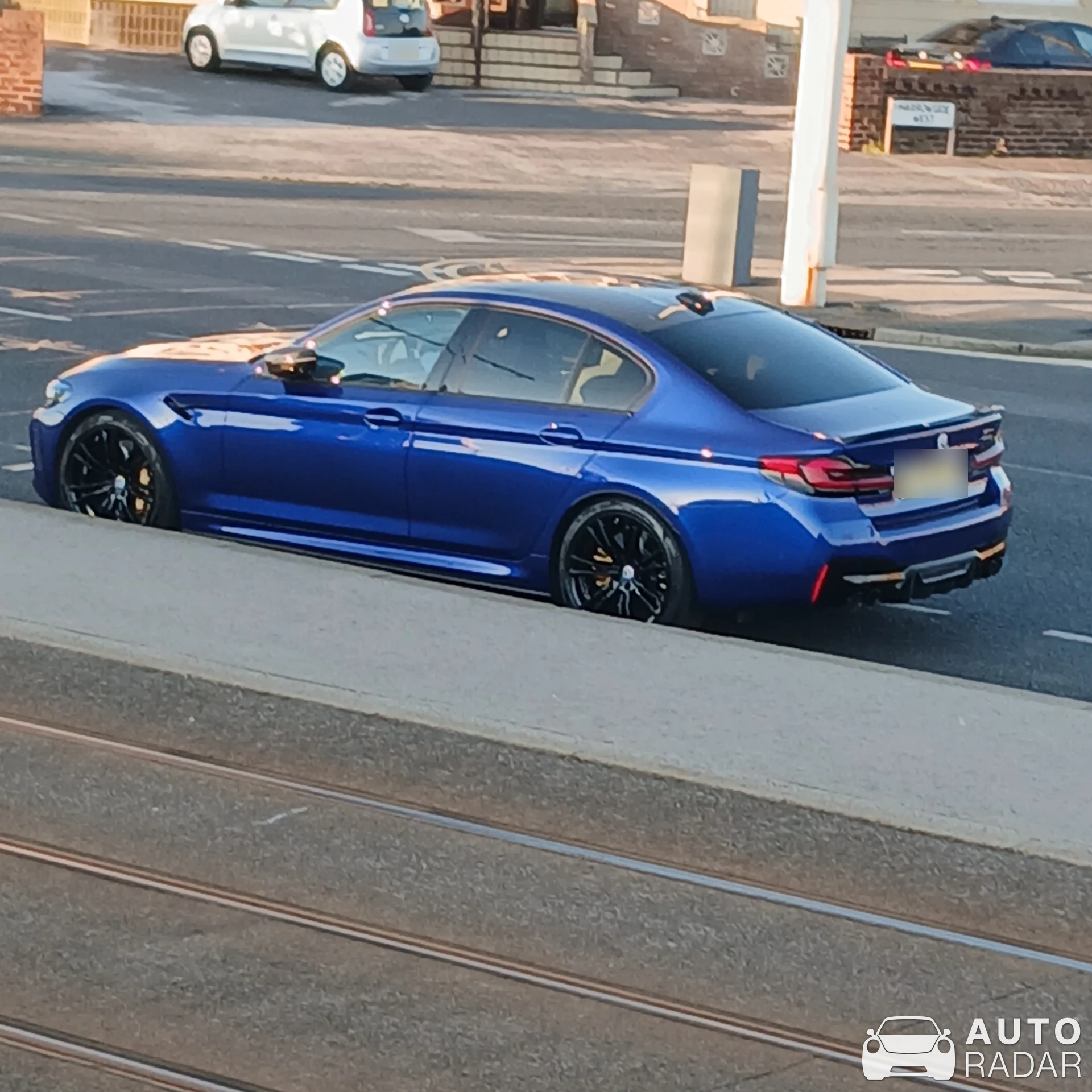 BMW M5 F90 Competition spotted in Blackpool