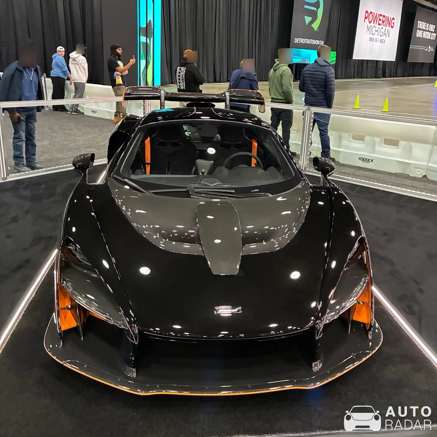 McLaren Senna spotted in Detroit, United States