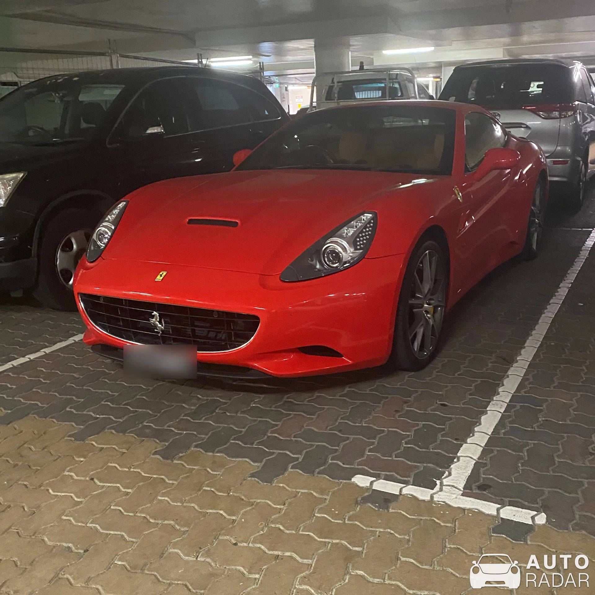 Ferrari California spotted in South Perth, Australia
