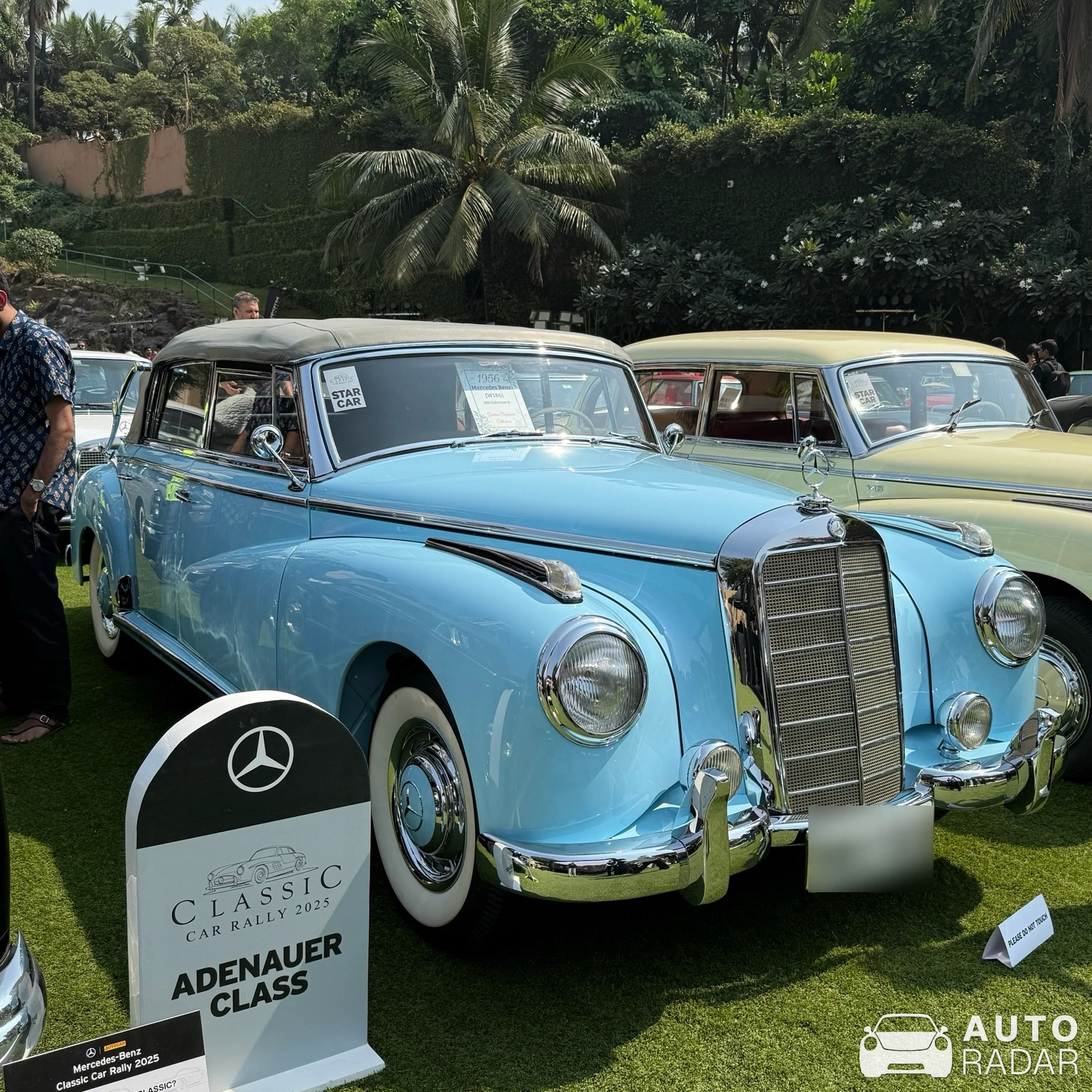 Mercedes-Benz 300 Adenauer spotted in Mumbai, India