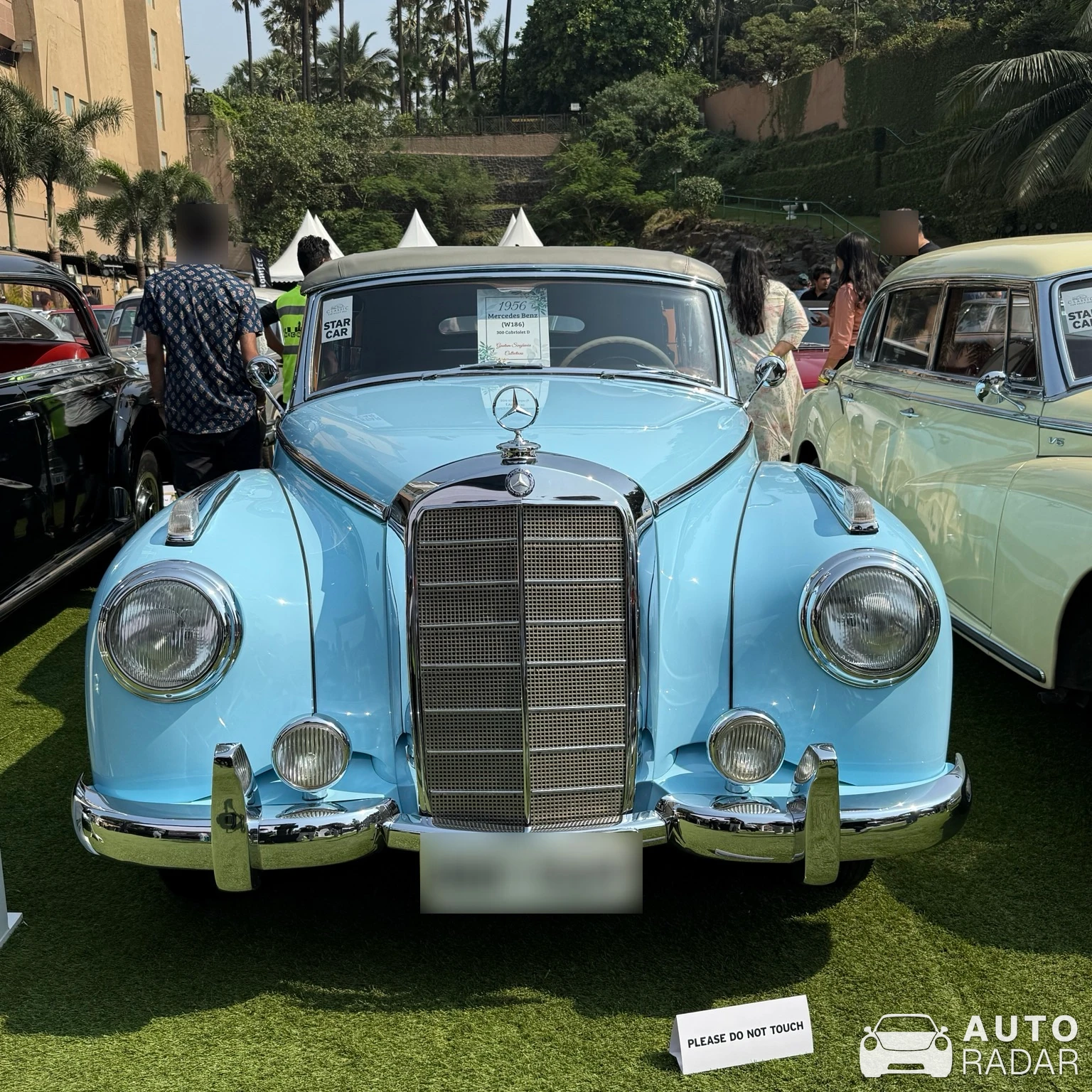 Mercedes-Benz 300 Adenauer spotted in Mumbai