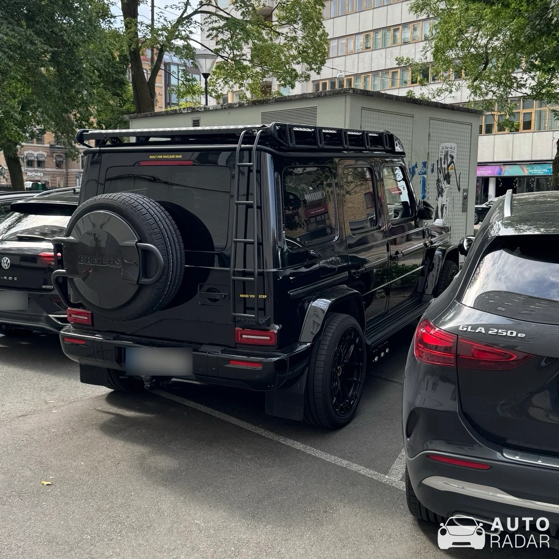Mercedes-AMG Brabus G 800 Adventure W463 2018 spotted