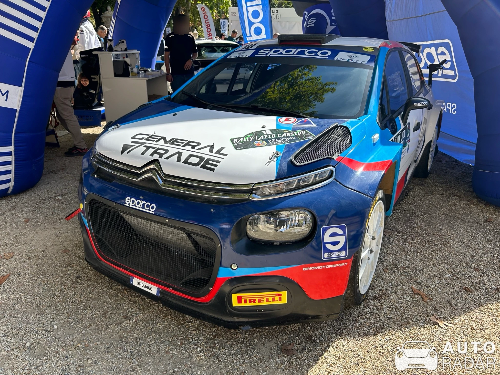 Citroën C3 Rally2 spotted in Torino