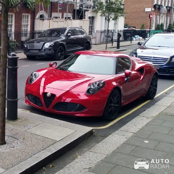 Alfa Romeo 4C Coupé spotted in Boston, United States