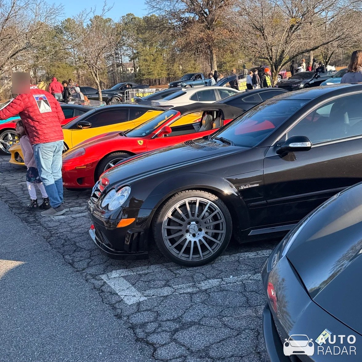 Mercedes-Benz CLK 63 AMG Black Series spotted in Kennesaw, United States