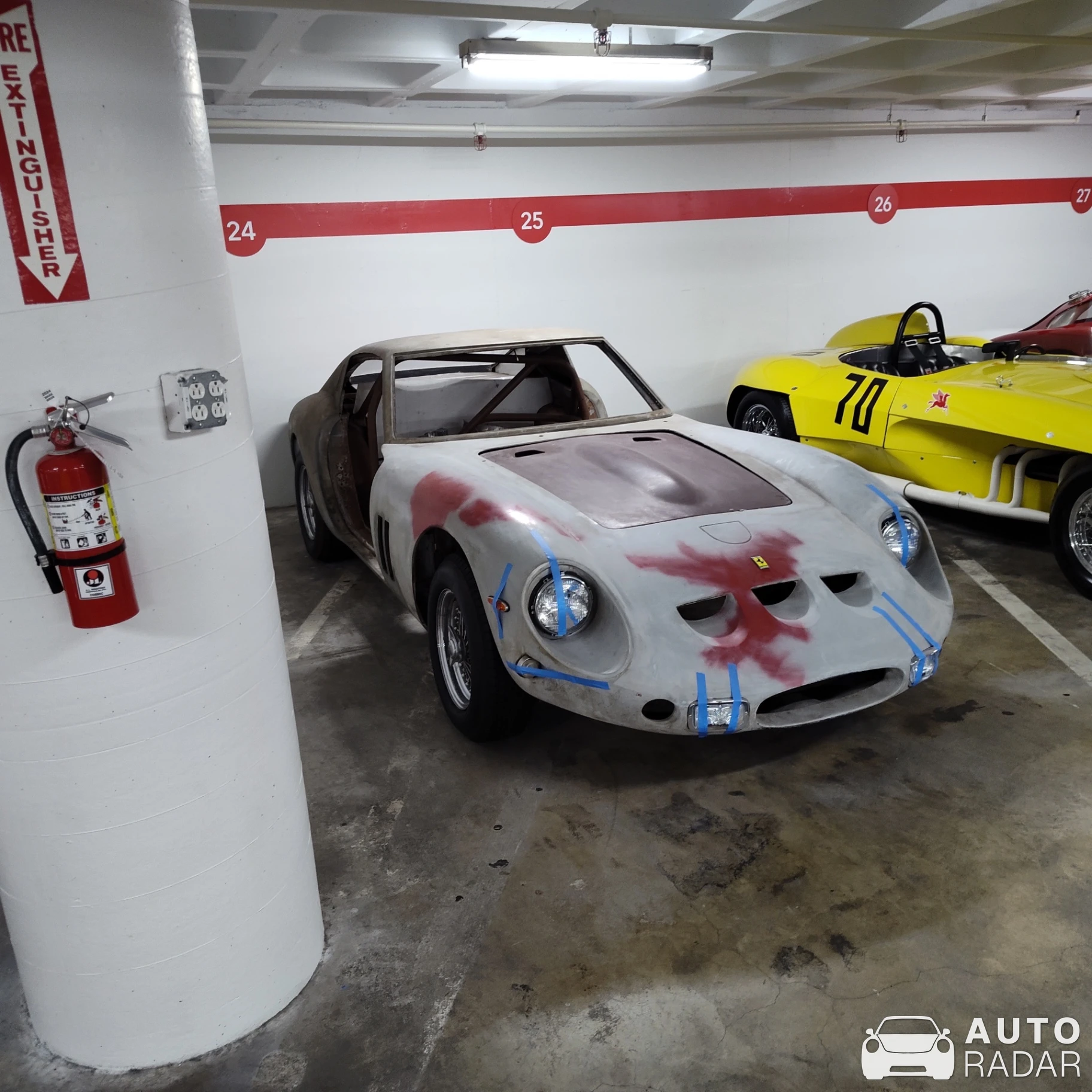 Ferrari 250 GTO Replica spotted in Los Angeles, United States