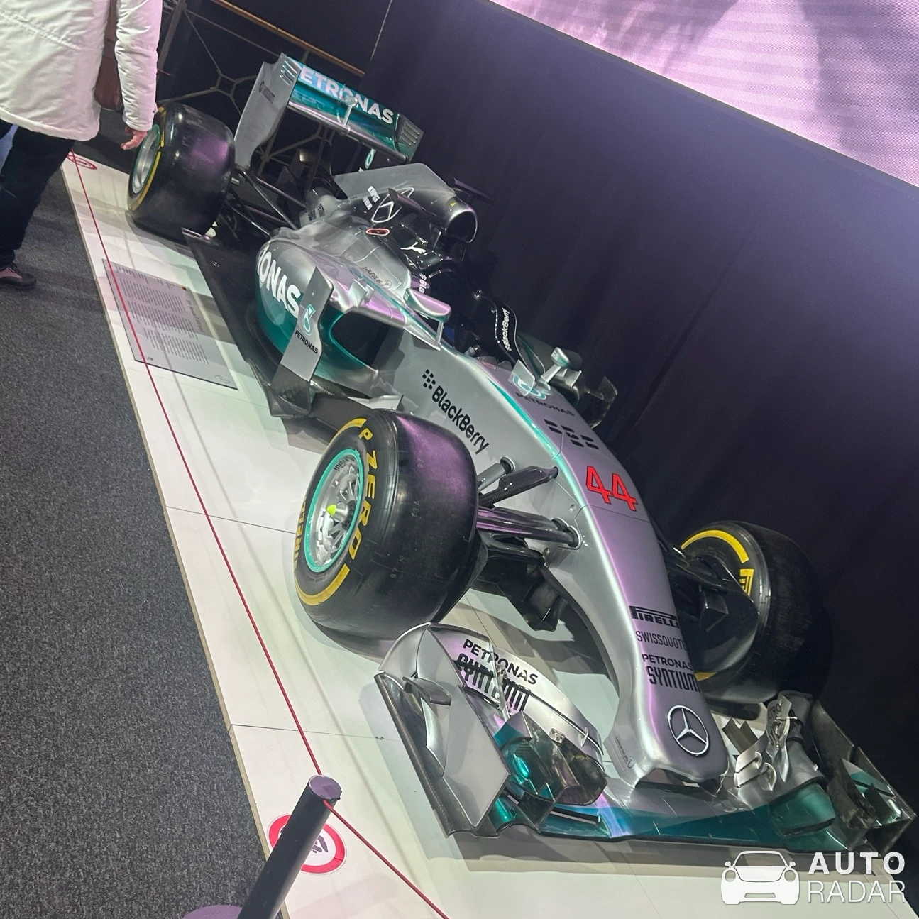 Mercedes-AMG F1 W06 Hybrid spotted in Bruxelles