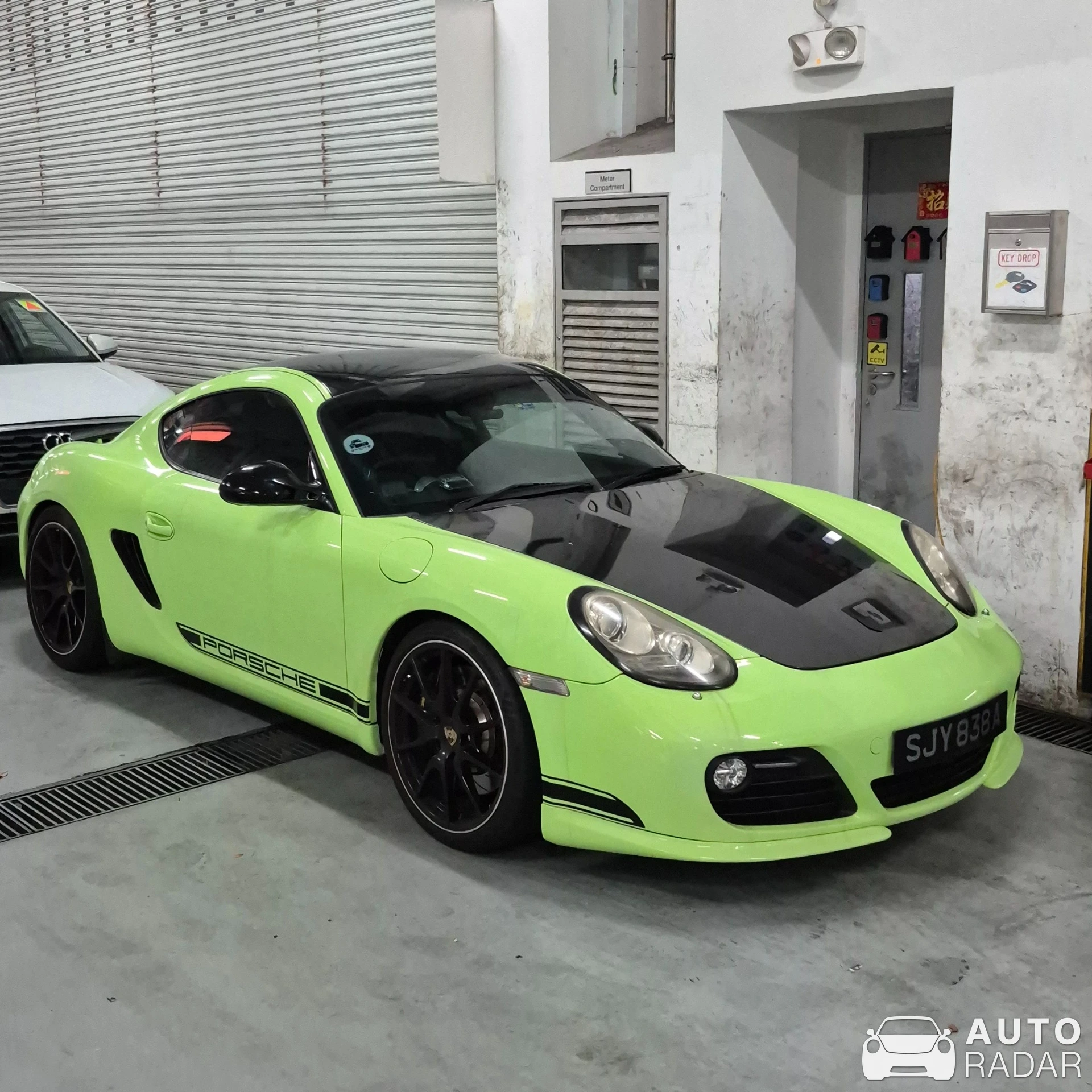 Porsche 987 Cayman R spotted in Singapore