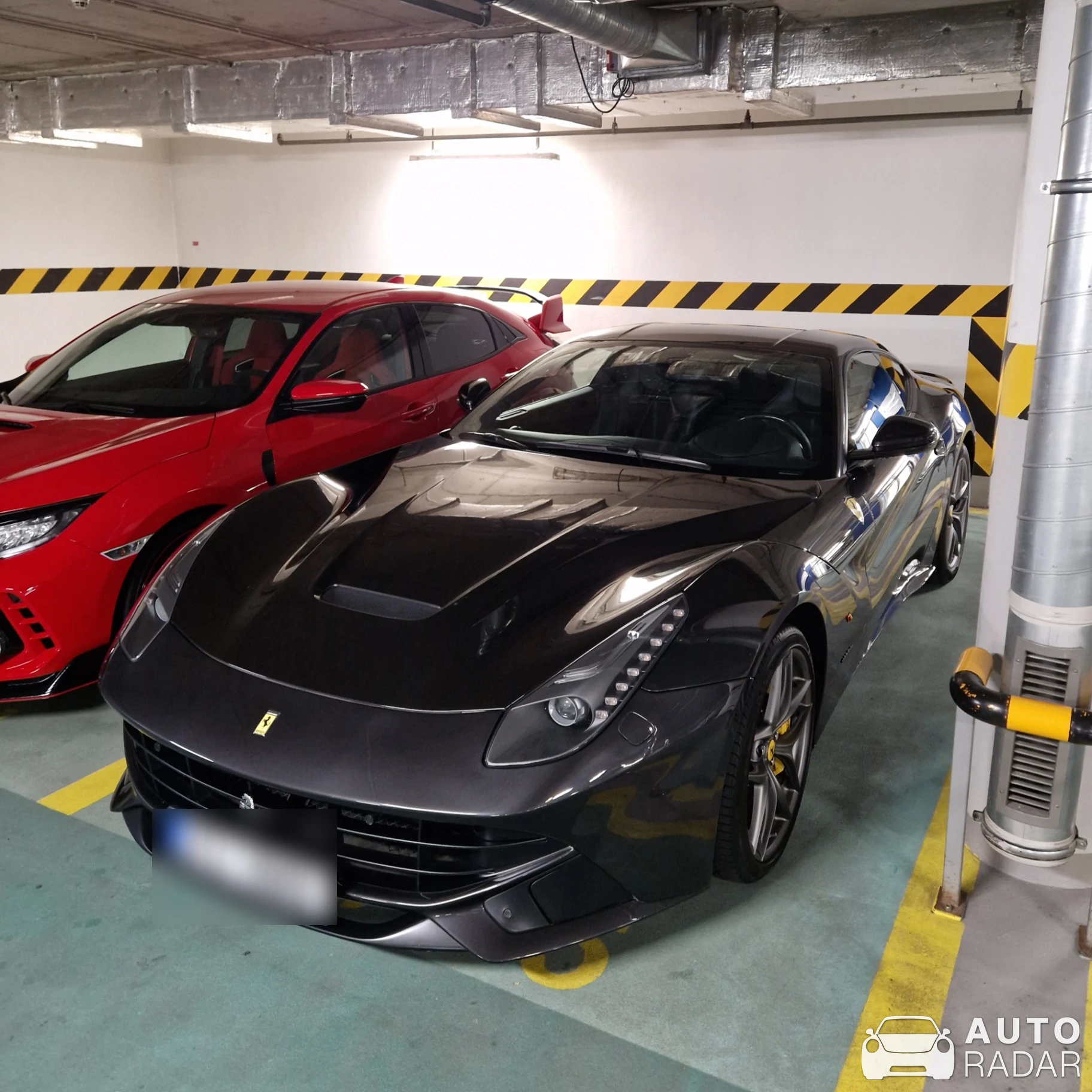 Ferrari F12berlinetta spotted in Warszawa, Poland