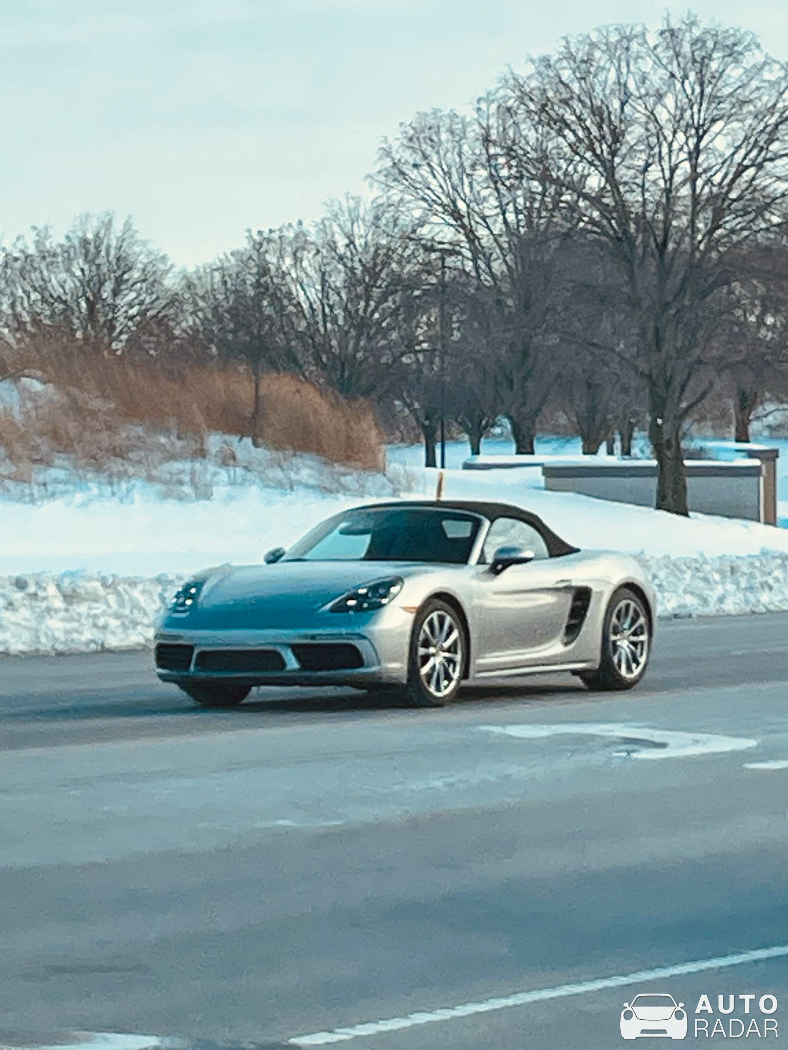 Porsche 718 Boxster spotted in Mason, United States