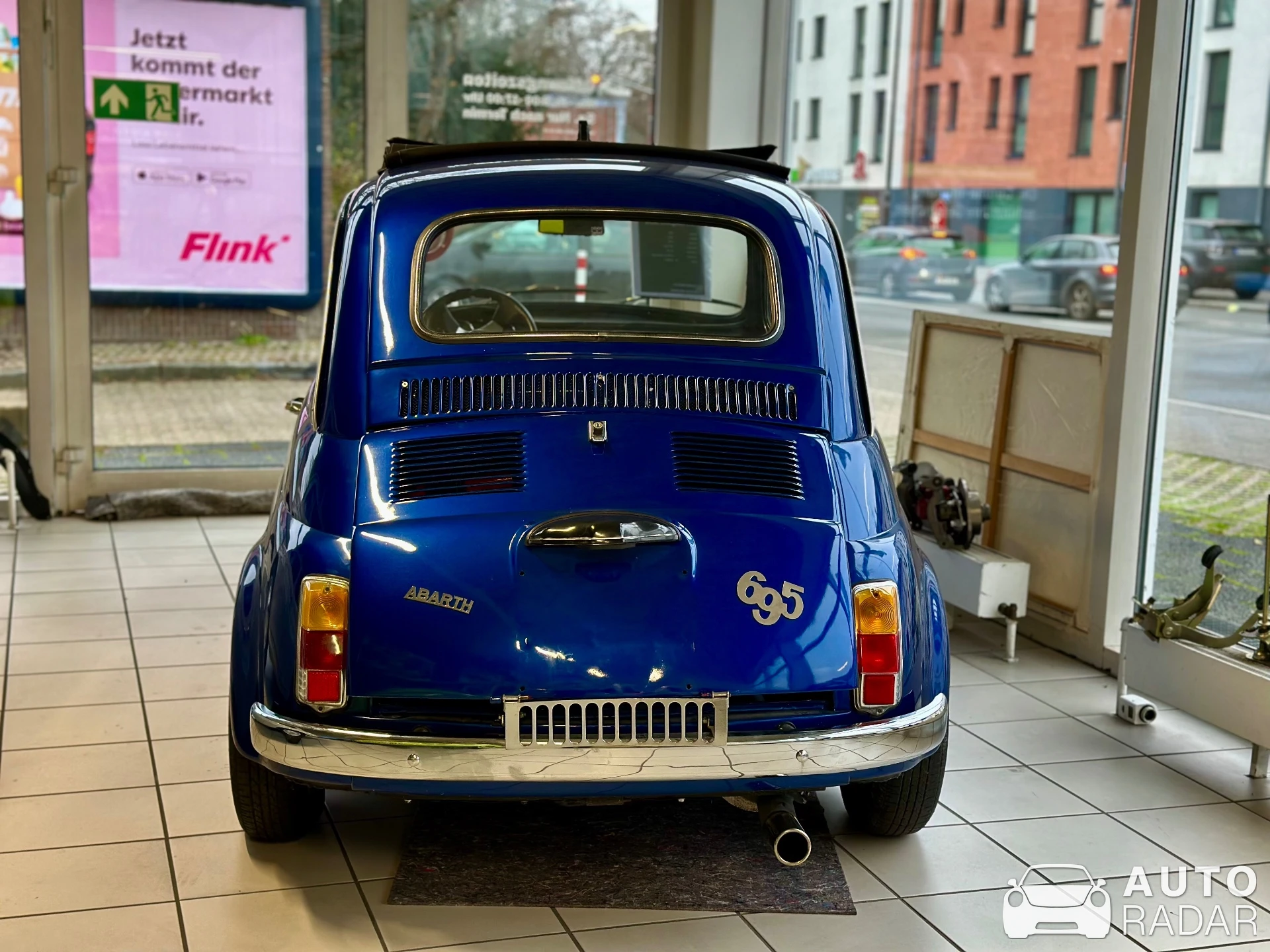 Abarth 695 SS spotted in Düsseldorf