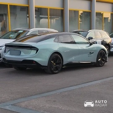 Lotus Emeya spotted in Zona Industriale, Italy