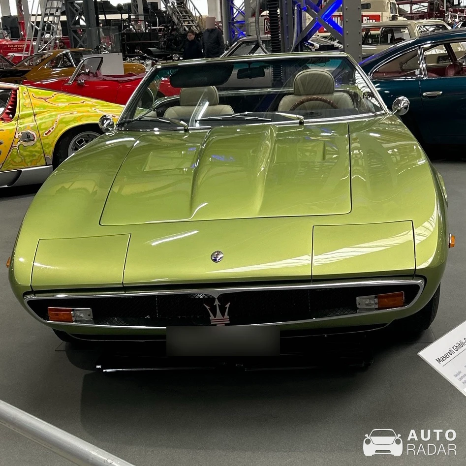 Maserati Ghibli Spyder spotted in Speyer