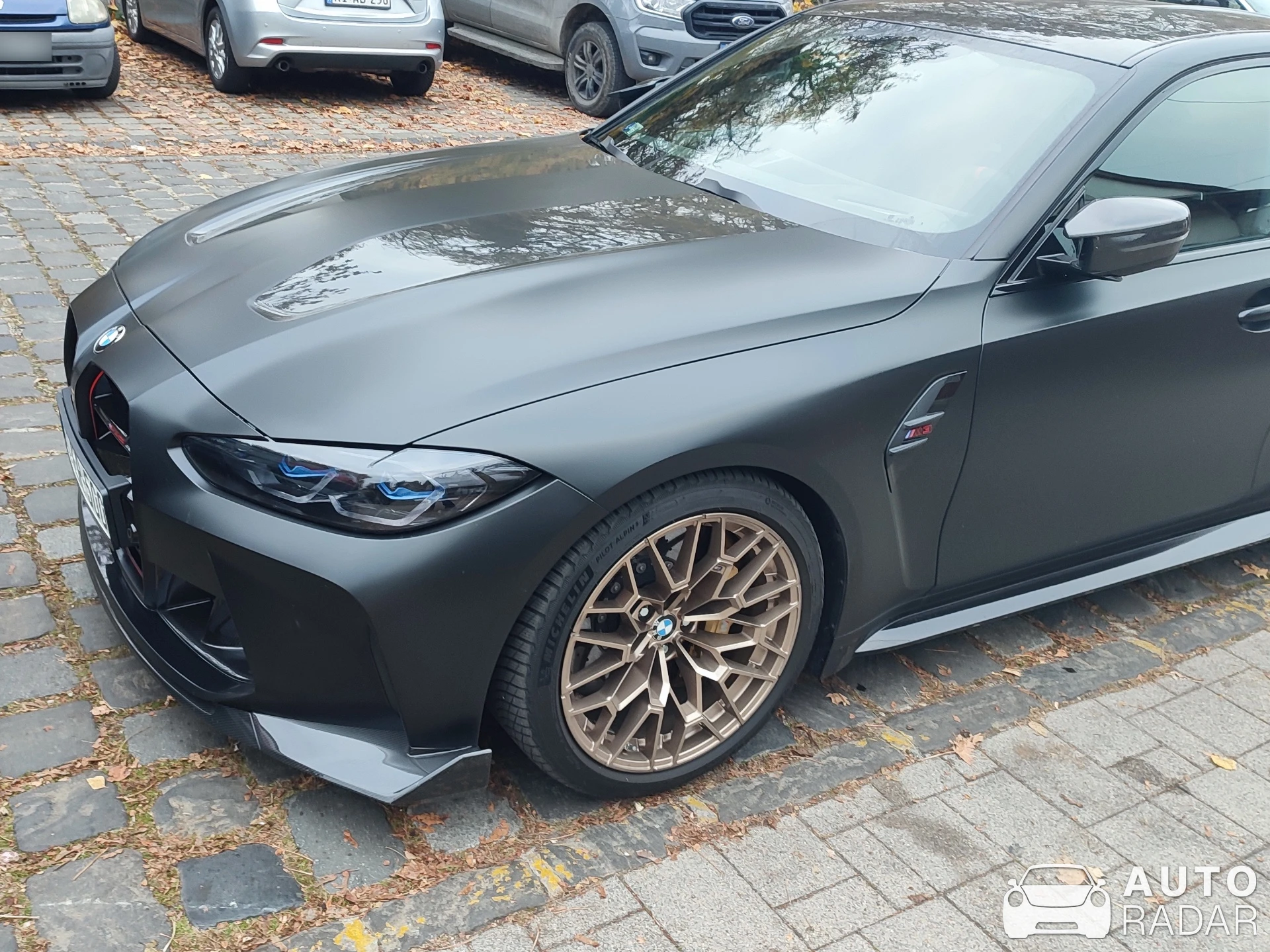BMW M3 G80 Sedan Competition spotted in Budapest, Hungary