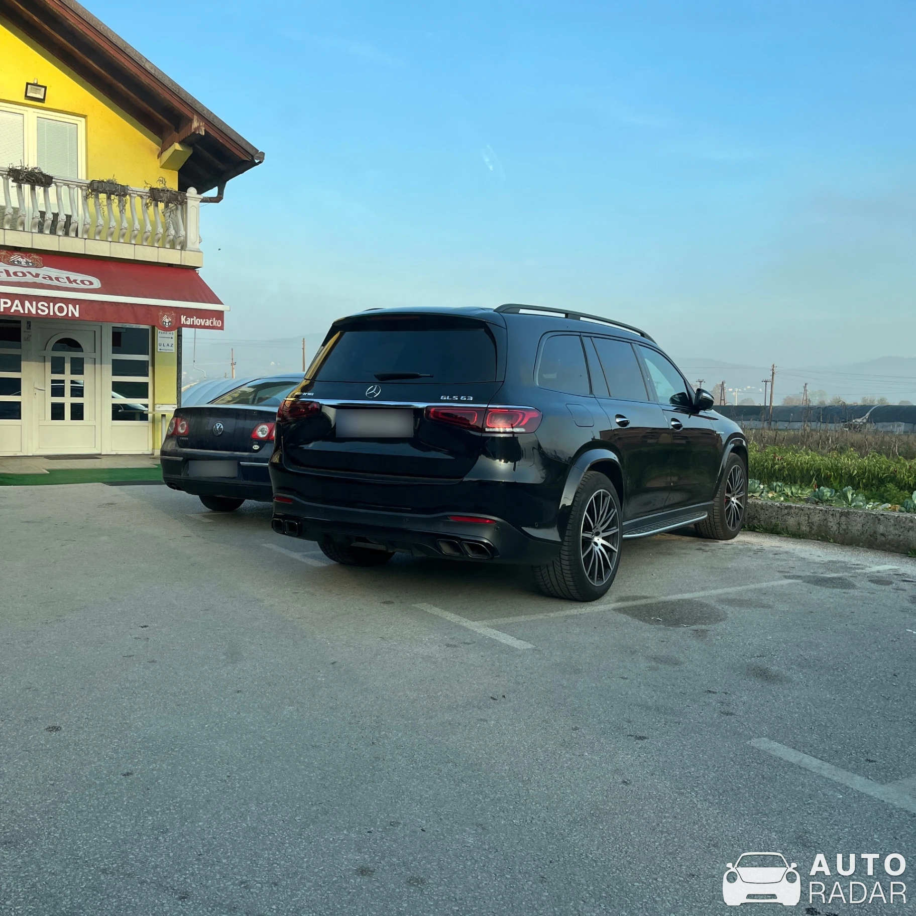 Mercedes-AMG GLS 63 X167 spotted in Donje Moštre, Bosnia and Herzegovina