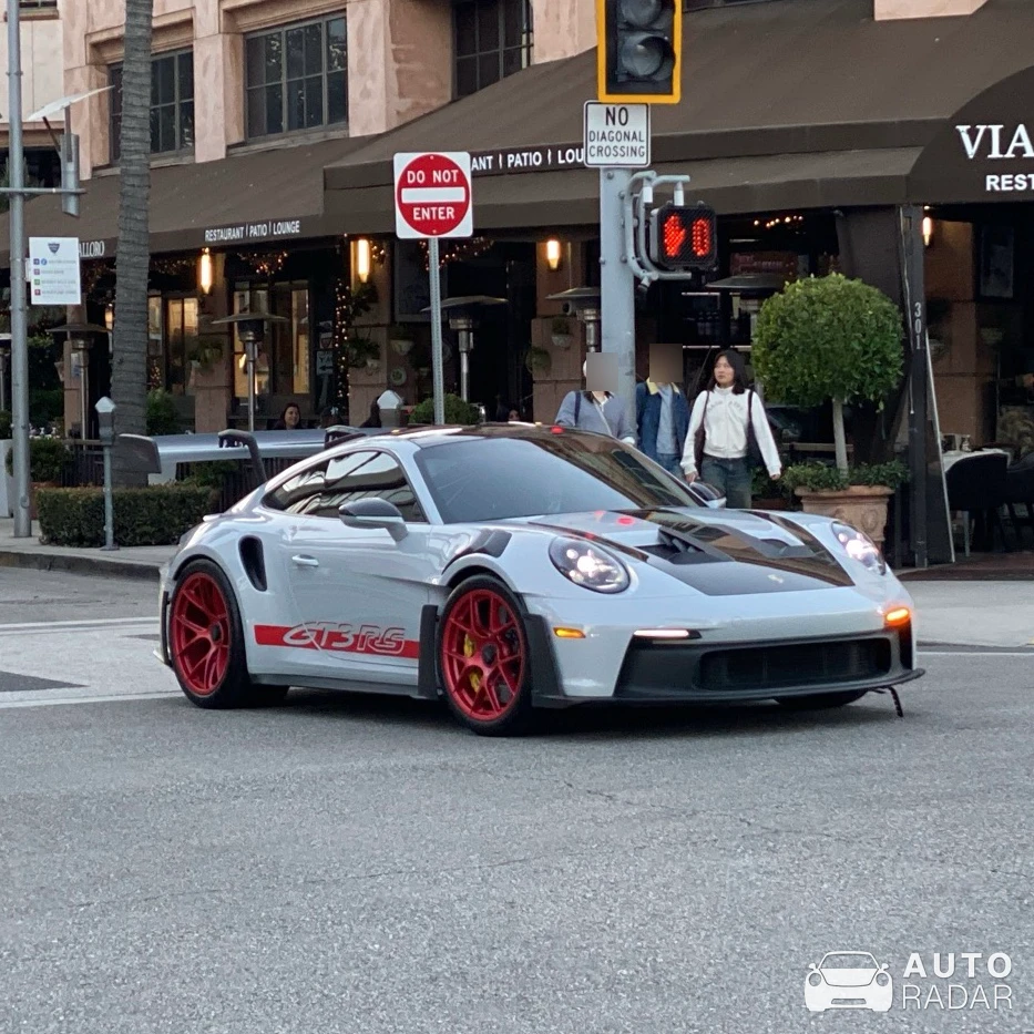 Porsche 992 GT3 RS MkI spotted in Beverly Hills, United States