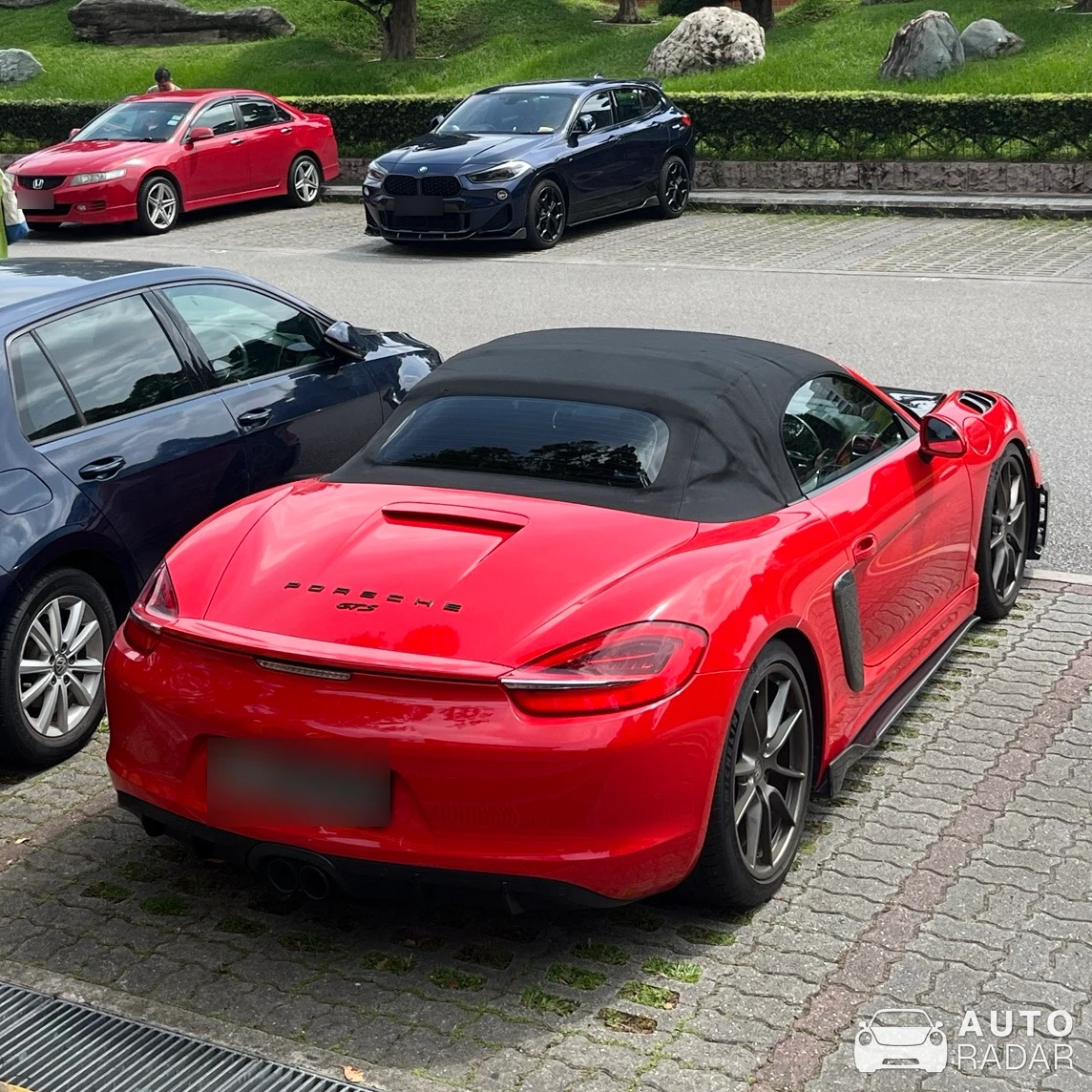 Porsche 981 Boxster GTS spotted in Singapore, Singapore