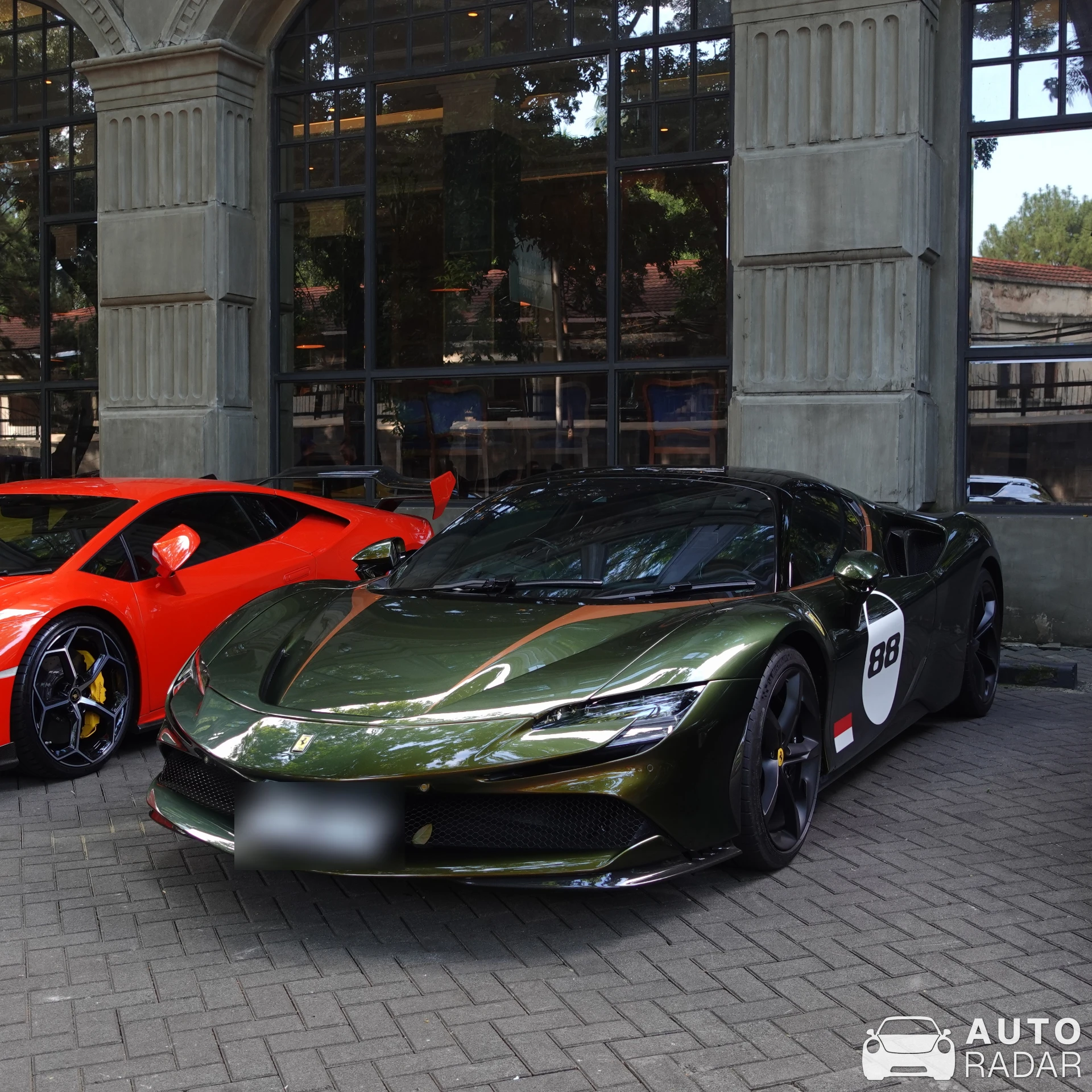 Ferrari SF90 Spider Cavalcade 10th Anniversary Edition spotted in Jakarta