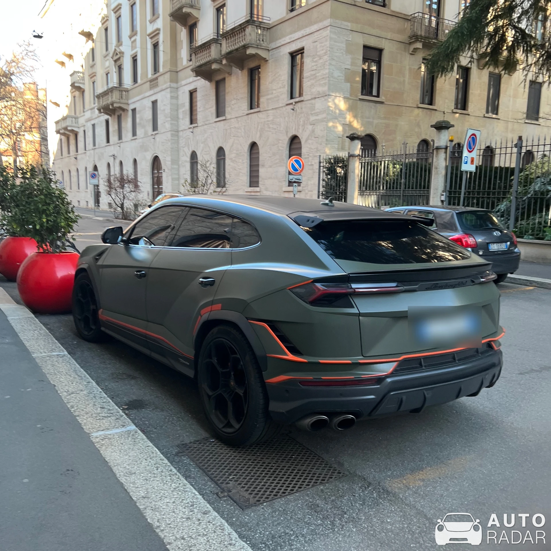 Lamborghini Urus Performante spotted in Milano, Italy