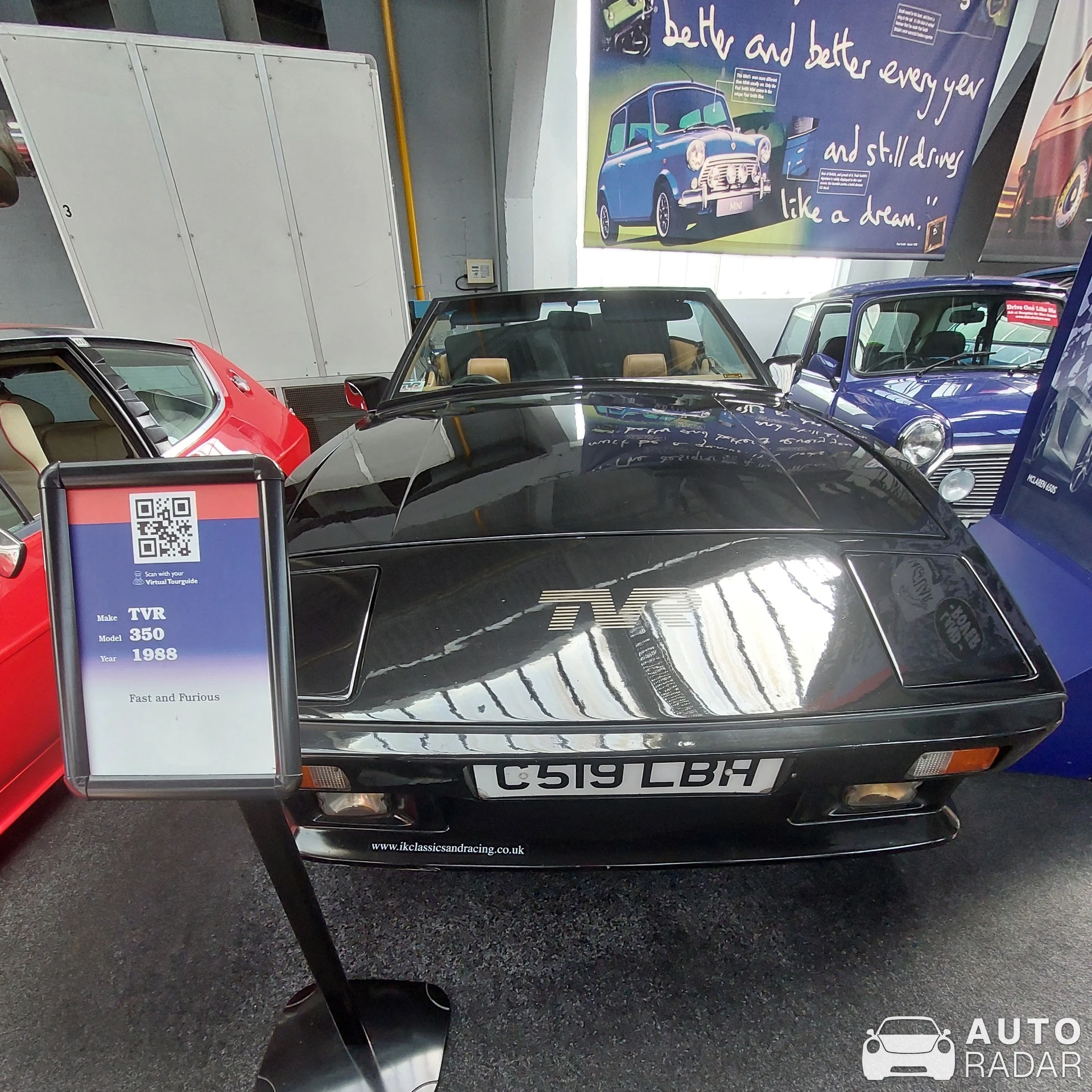TVR 350i Series I spotted in Belper