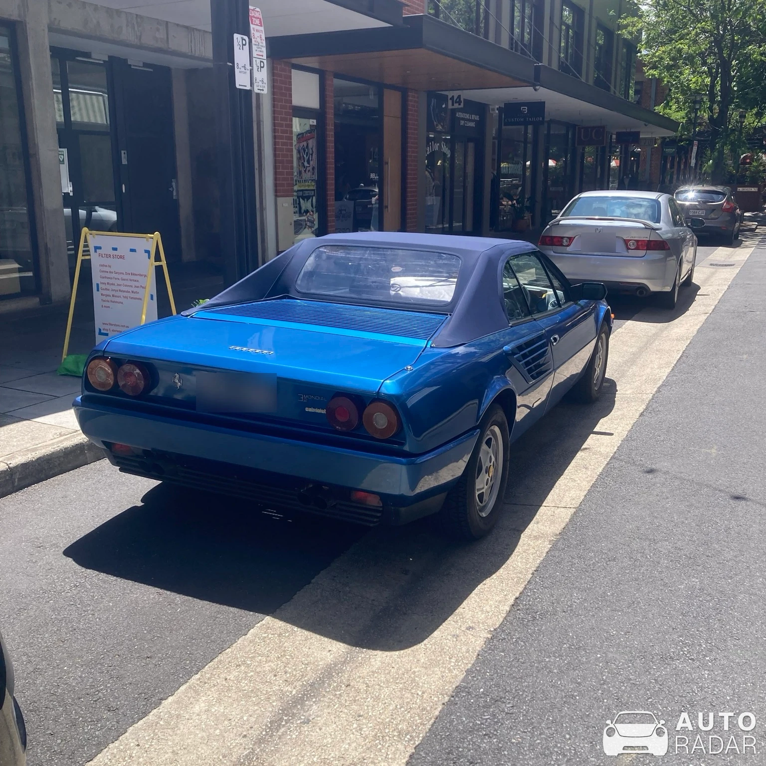 Ferrari Mondial 3.2 Cabriolet spotted in Adelaide