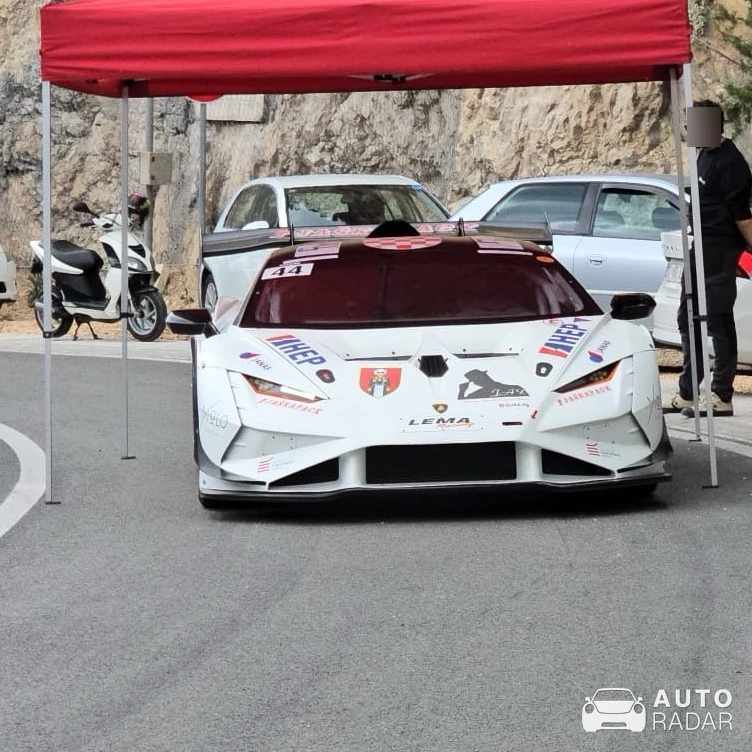 Lamborghini Huracán Super Trofeo spotted in San Giovanni di Duino