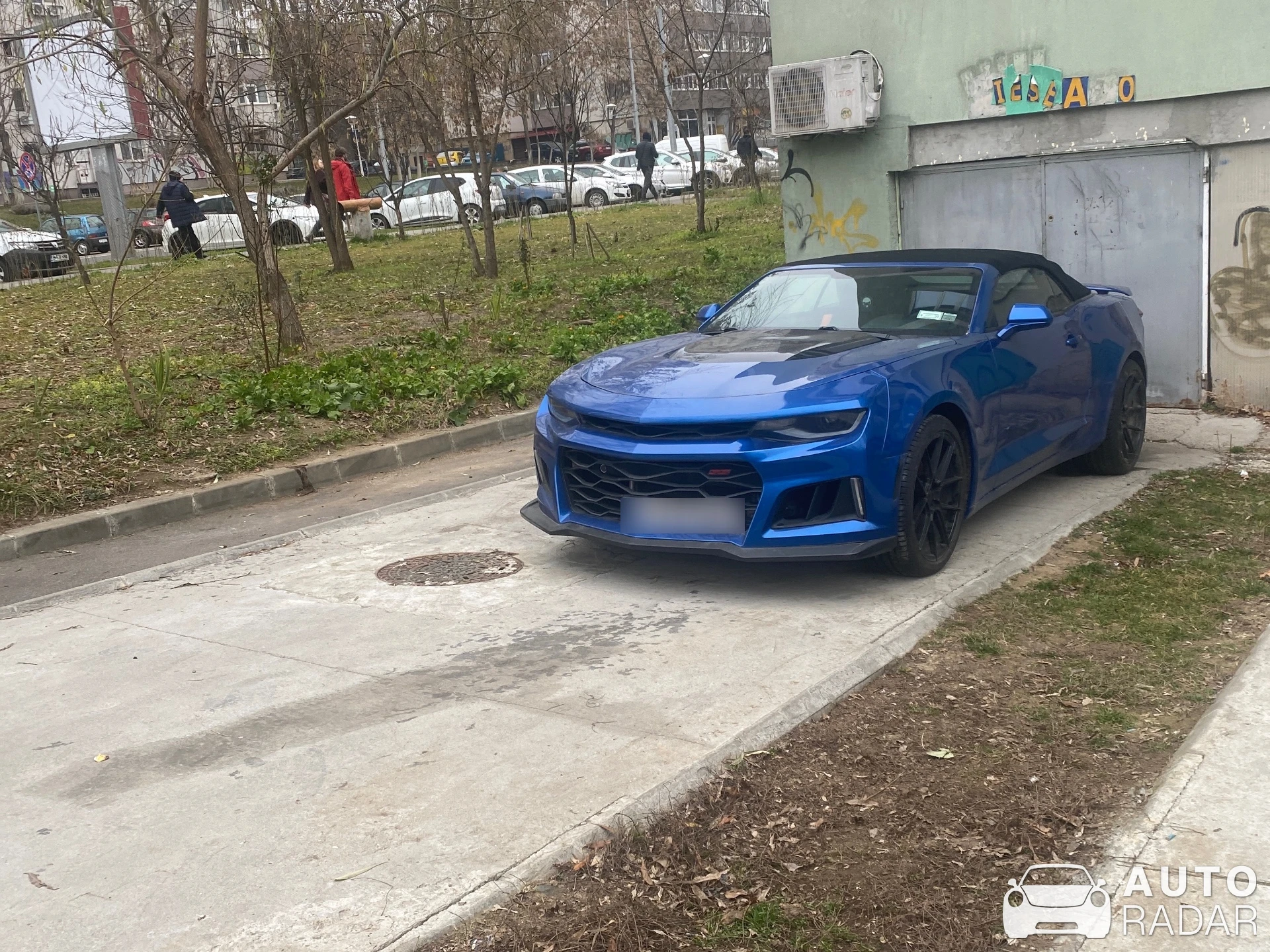 Chevrolet Camaro ZL1 spotted in București, România