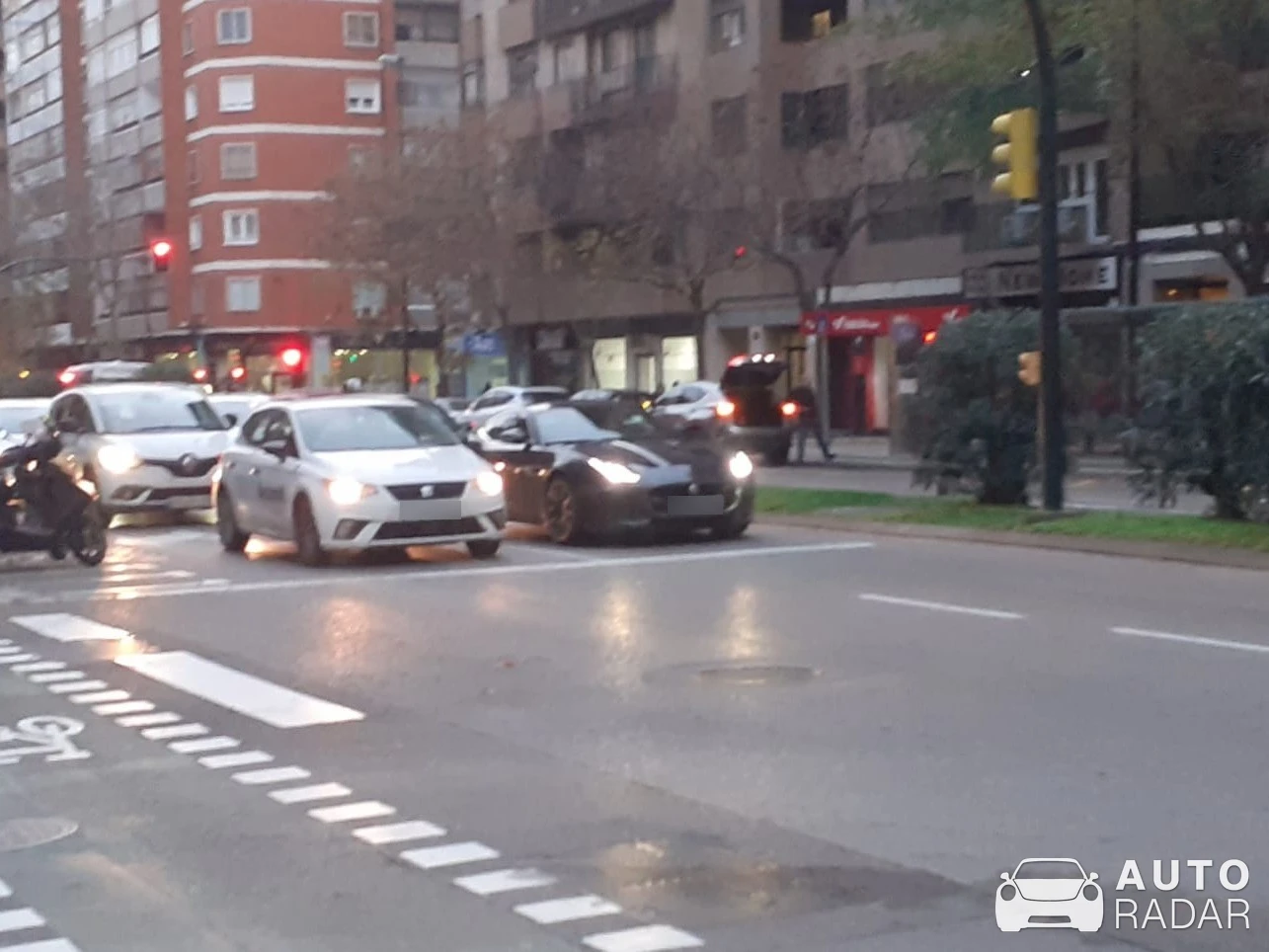 Jaguar F-Type S Coupé spotted in Zaragoza, Spain