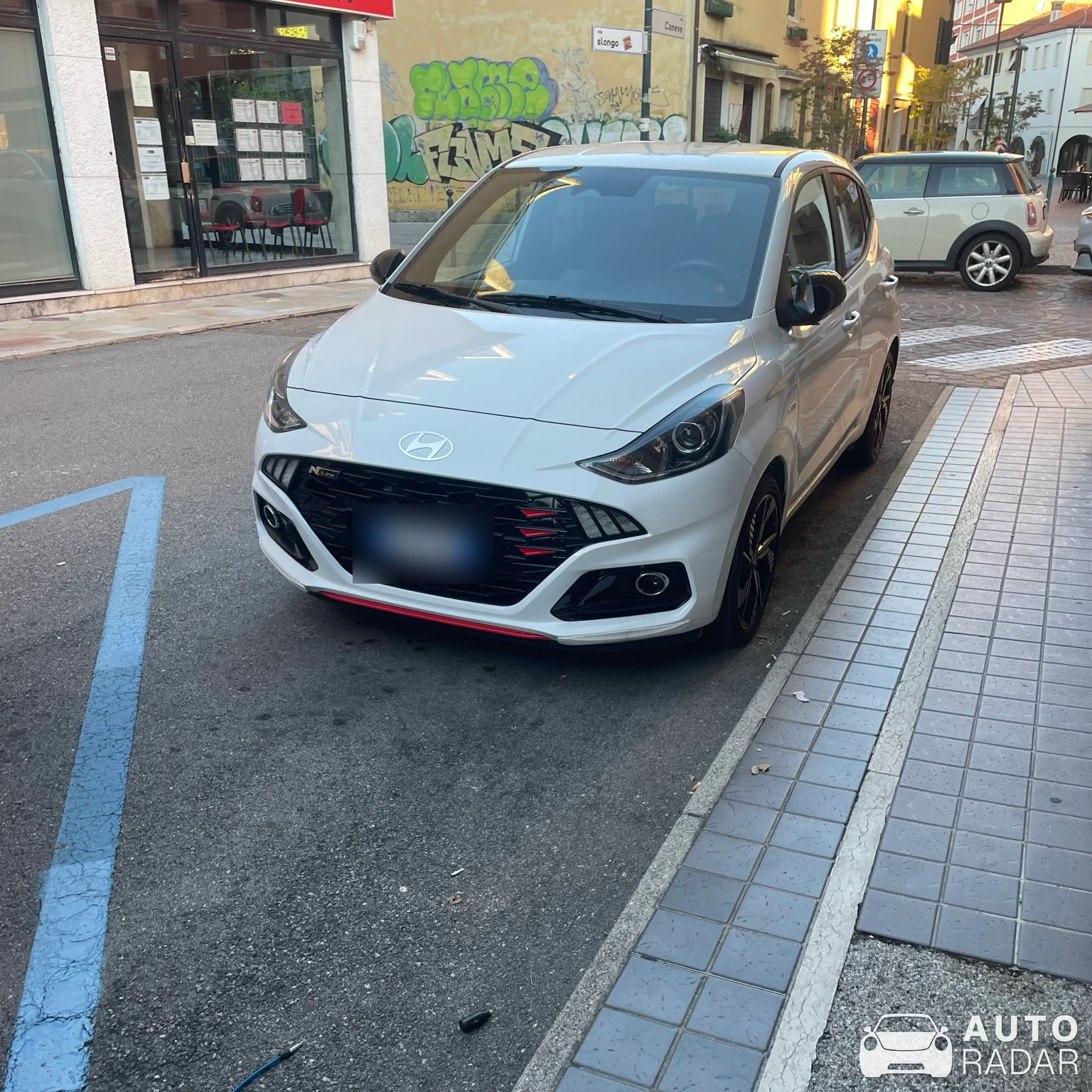 Hyundai i10 N spotted in Venezia