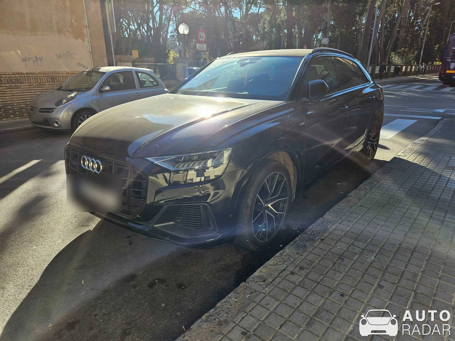 Audi Q8 spotted in Huesca, Spain
