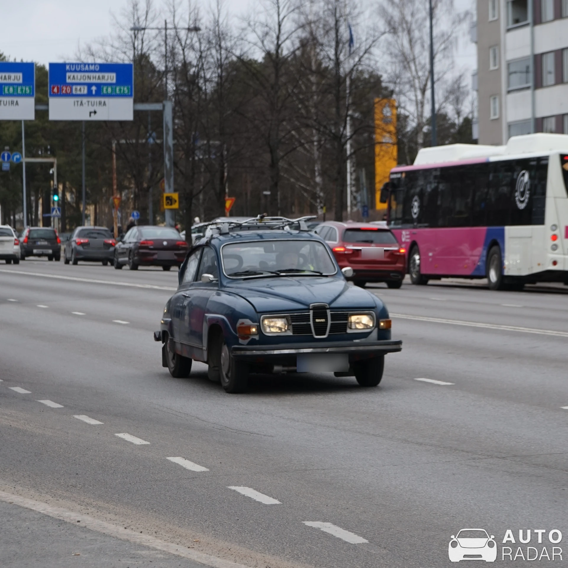 Saab 96 spotted in Oulu, Finland