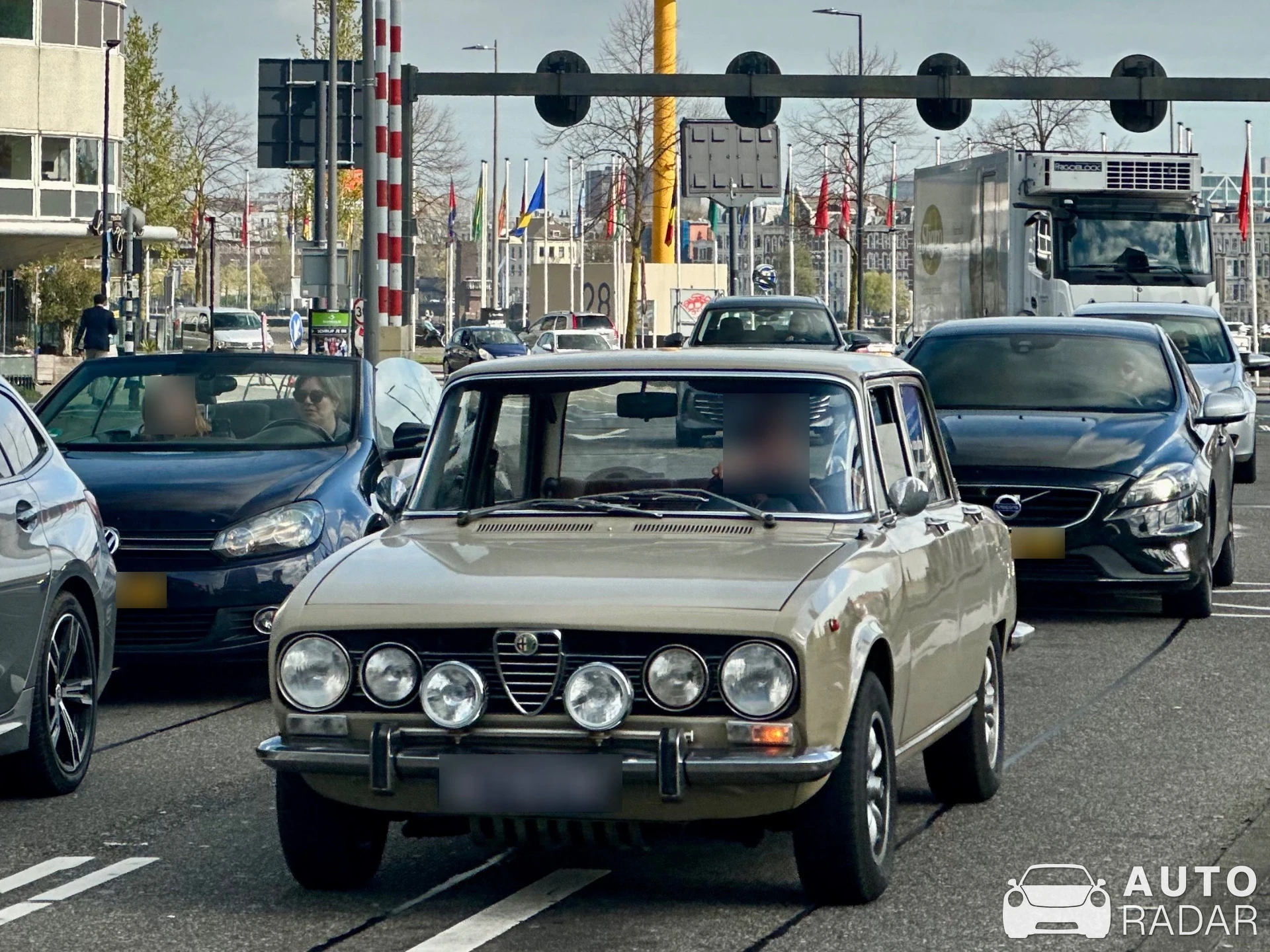 Alfa Romeo 1750 spotted in Rotterdam