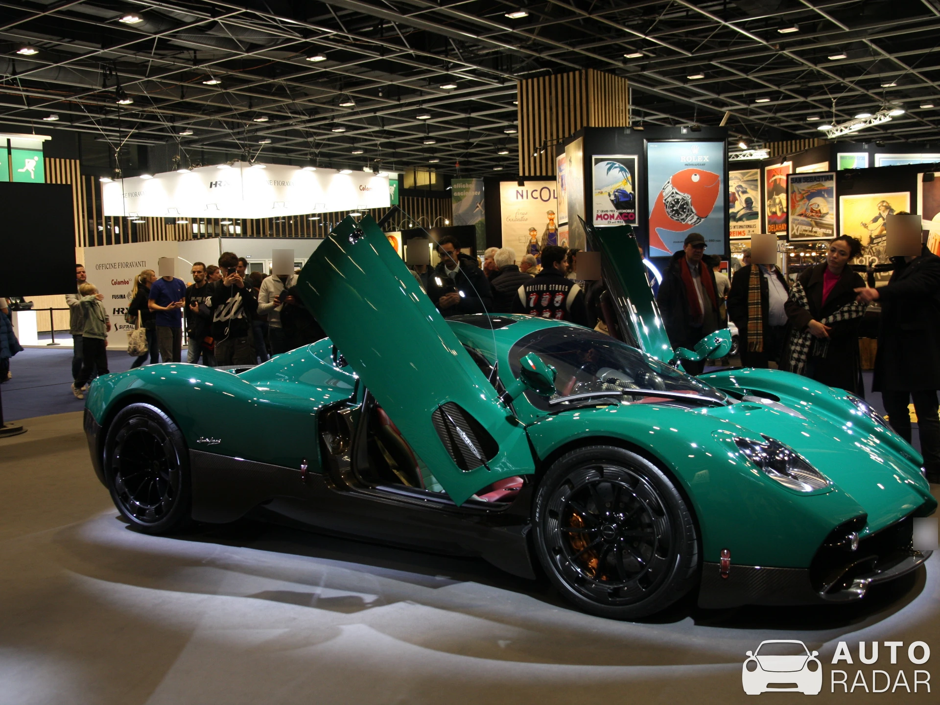 Pagani Utopia spotted in Paris, France