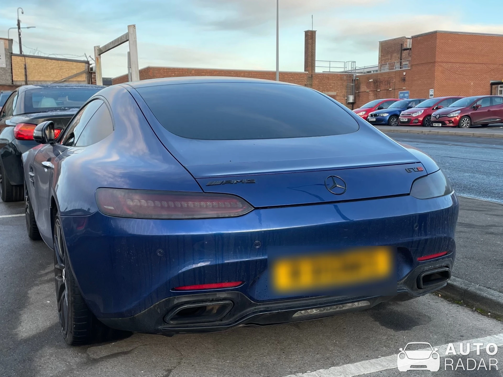 Mercedes-AMG GT C190 spotted in County Durham, United Kingdom