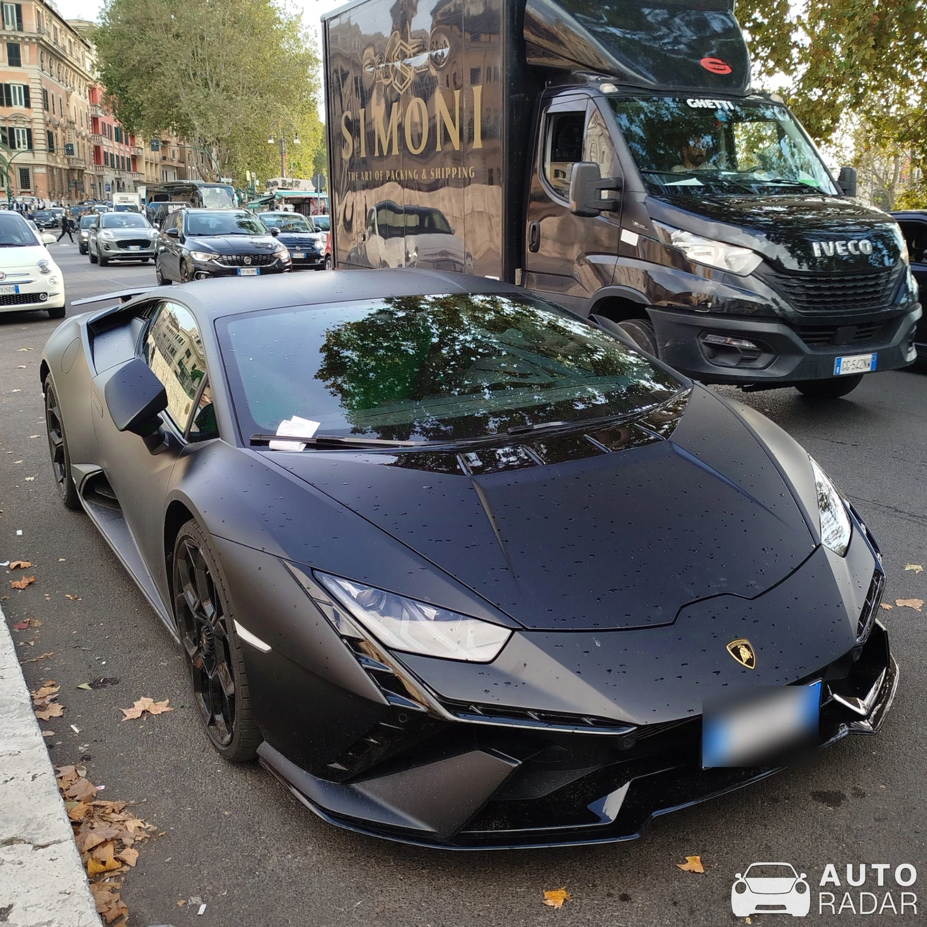 Lamborghini Huracán LP640-2 Tecnica spotted in Roma, Italy