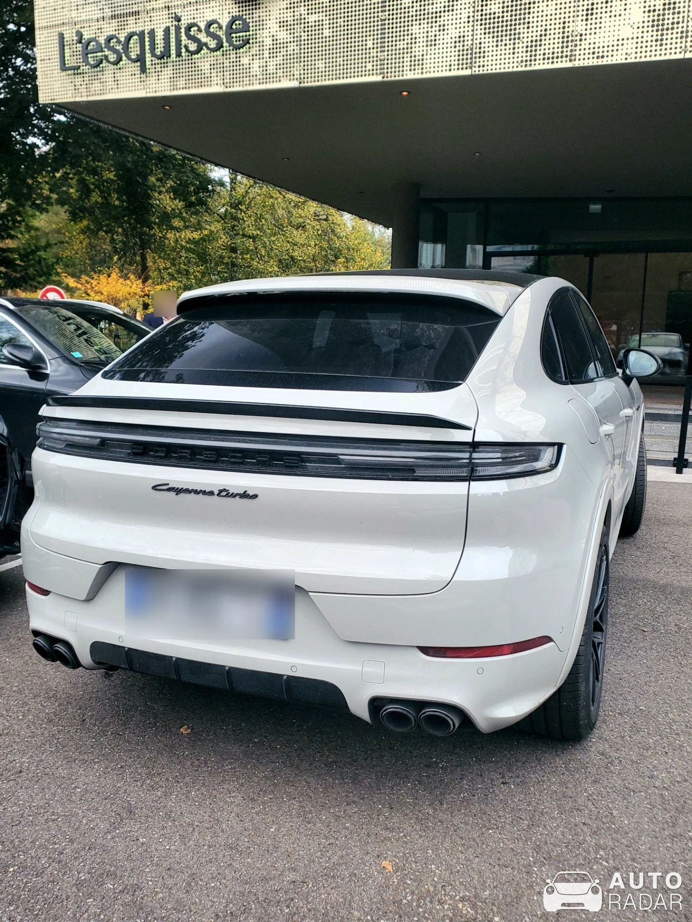 Porsche Cayenne Coupé Turbo spotted in Colmar, France