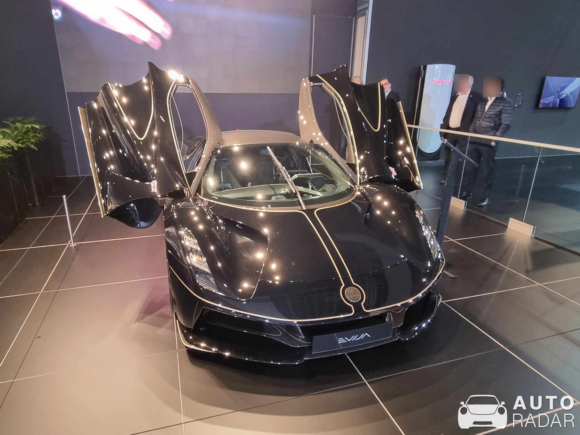 Lotus Evija spotted in Brussels, Belgium