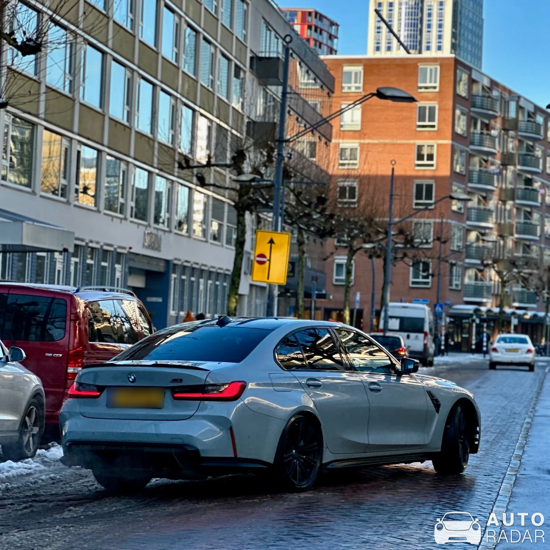 BMW M3 G80 Sedan Competition spotted in Rotterdam, Netherlands