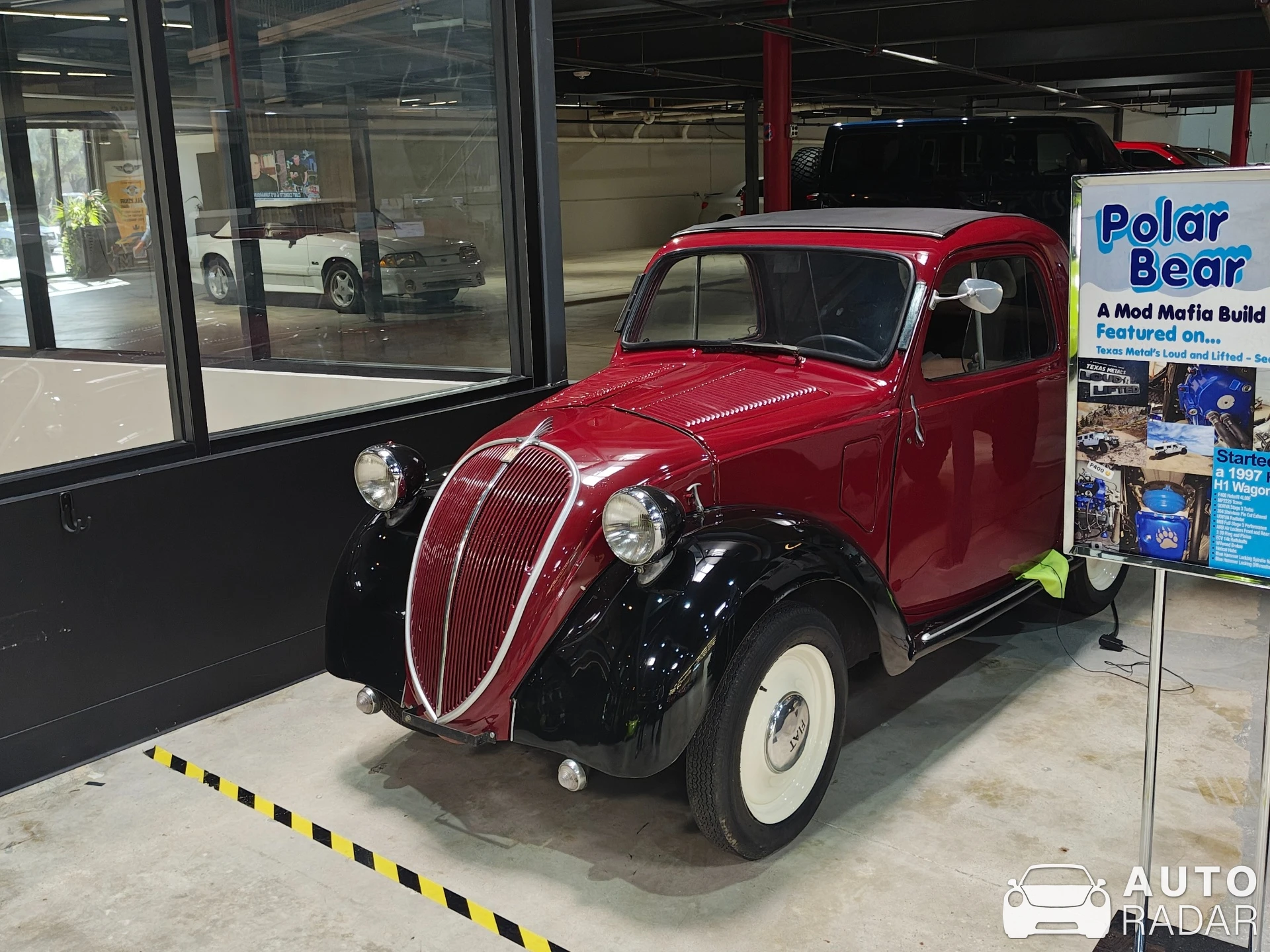 Fiat 500C Topolino spotted in Houston