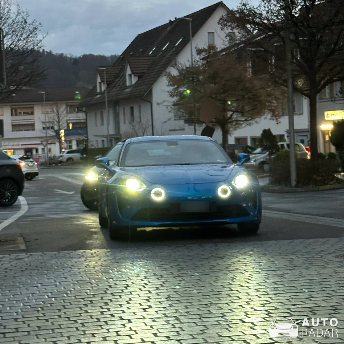 Alpine A110 spotted in Bülach, Schweiz