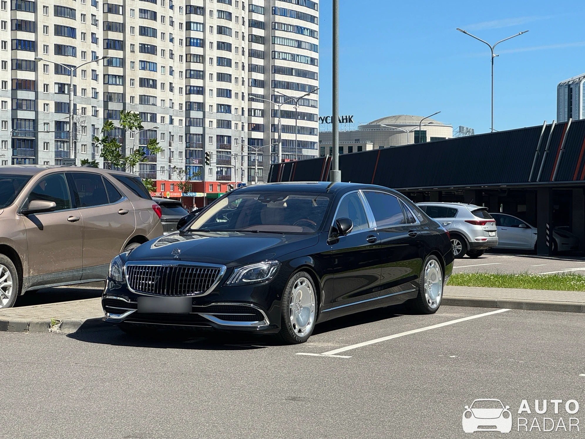 Mercedes-Benz S 65 AMG V222 spotted in Minsk