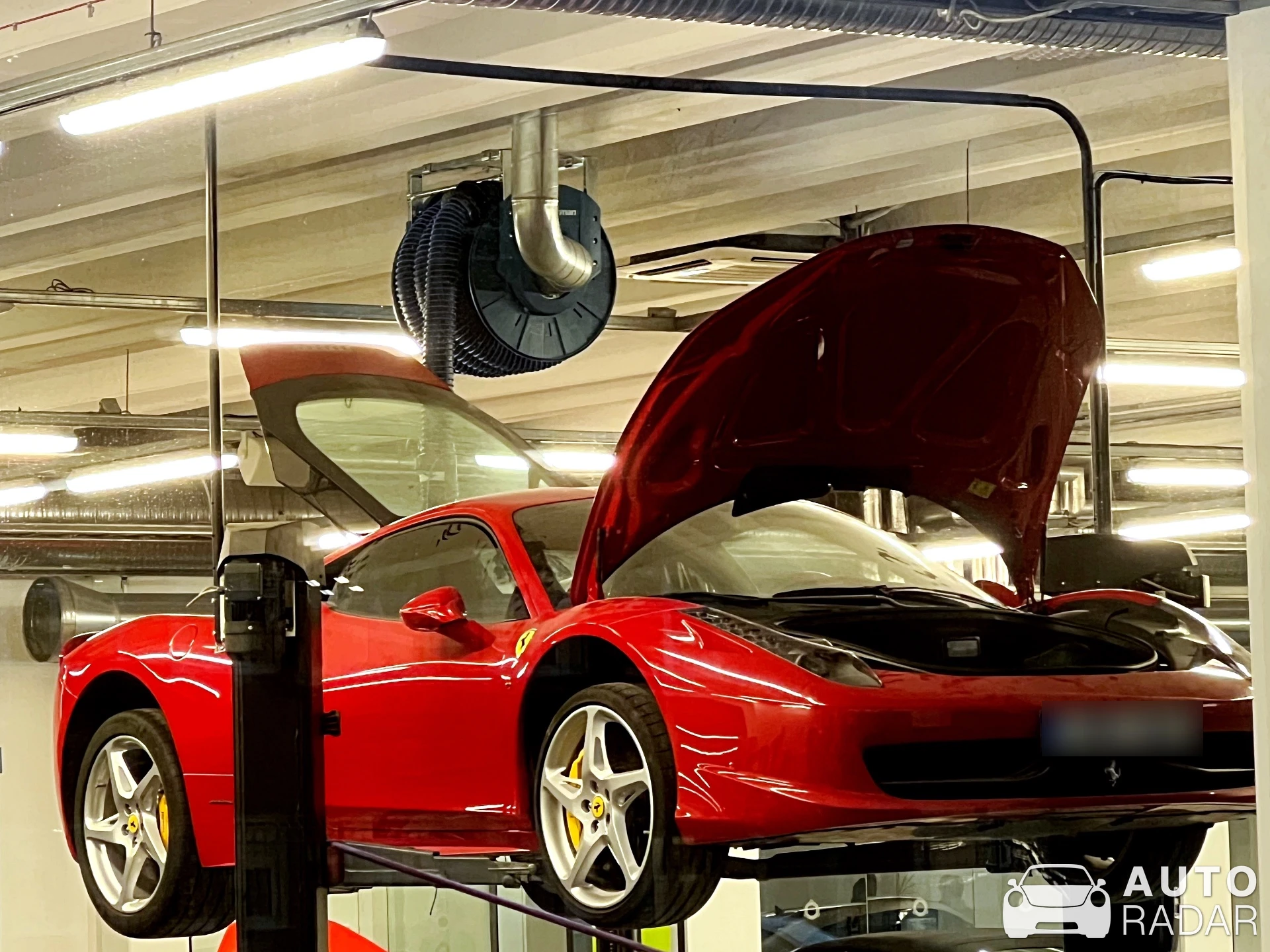 Ferrari 458 Italia spotted in Tallinn, Estonia