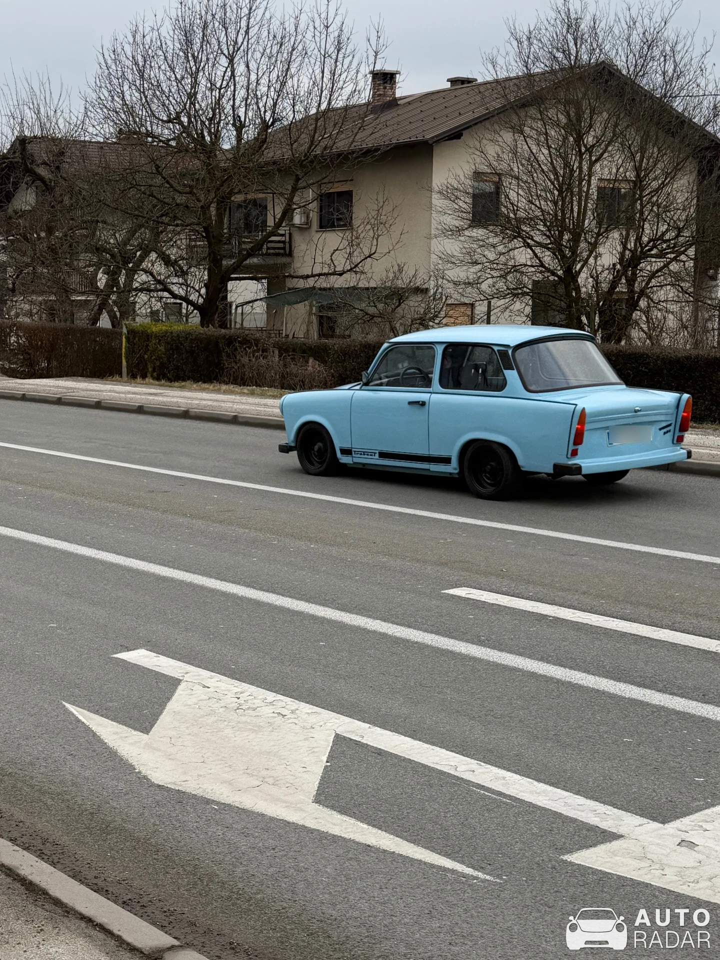 Trabant 601 Standard spotted in Ljubljana, Slovenia