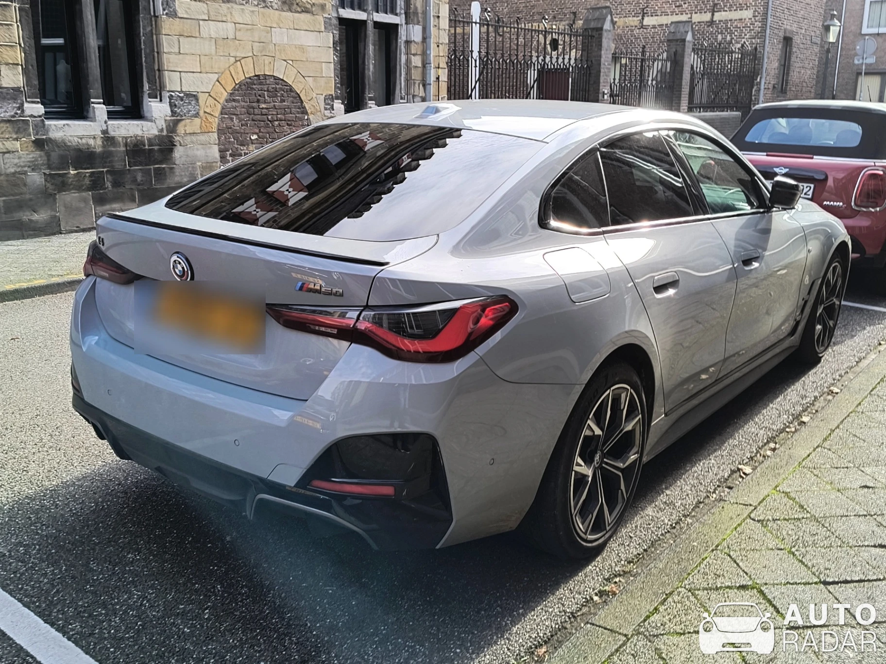 BMW i4 M50 2022 spotted in Maastricht, Nederland