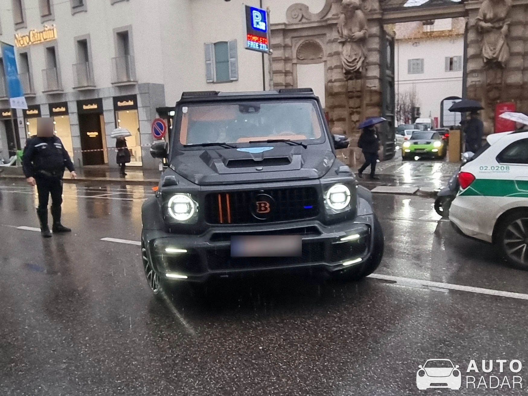 Mercedes-AMG Brabus G B40S-800 Widestar W463 2018 spotted in Milano, Italy