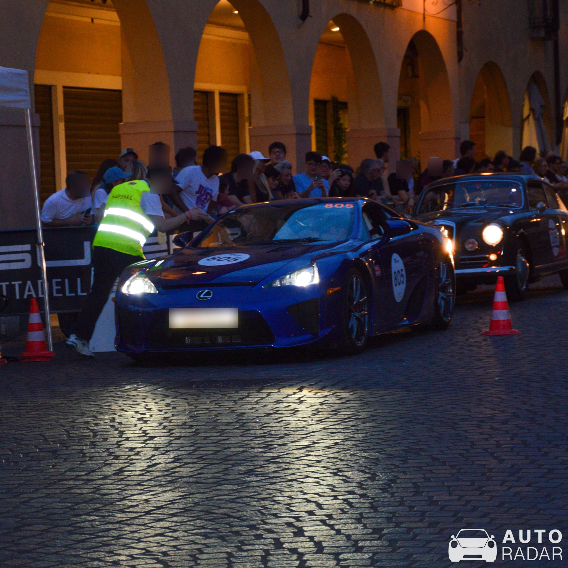Lexus LFA spotted in Cittadella