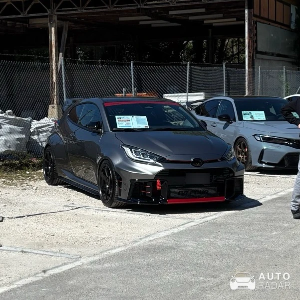 Toyota GR Yaris Edition Schmid spotted in Laufen